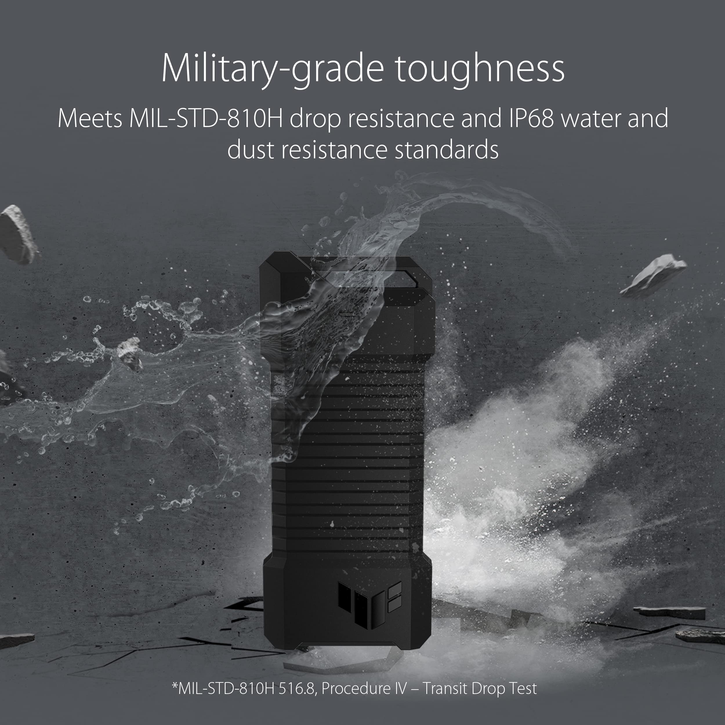 ASUS TUF Gaming A1—USB-C 3.2 Gen 2x1 SSD Enclosure for Dual M.2 NVMe PCIe SSDs 19