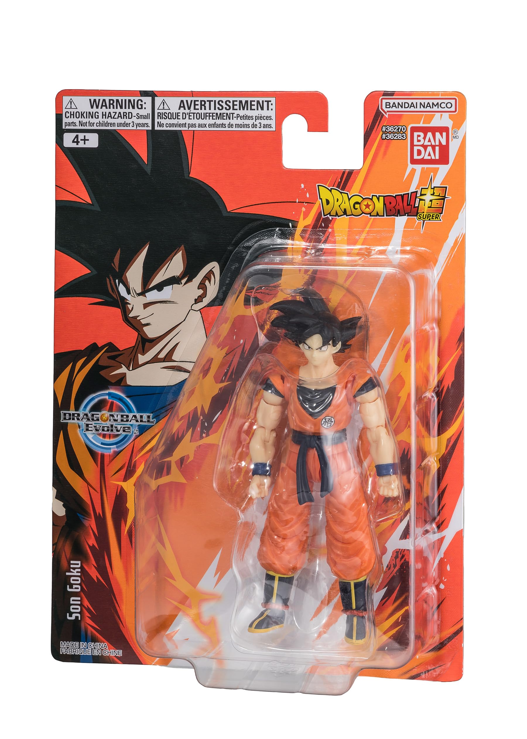Dragon Ball Z Goku Action Figure - 12.5cm Articulated Toy | Bandai | Model 36283 6