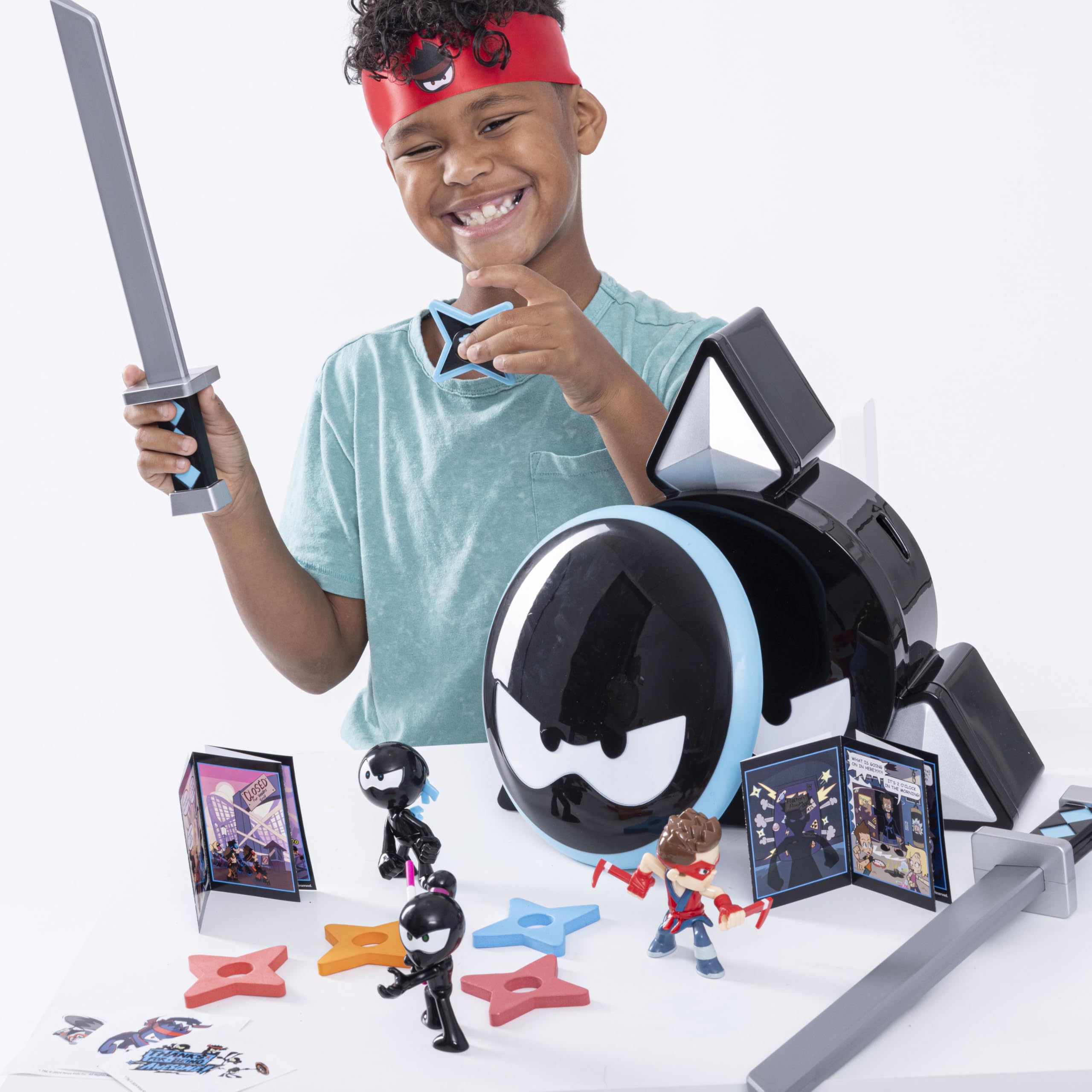 Ninja Kidz Mystery Warrior Pack 4531 with 18 Toys Including Exclusive Figures | Multicolour Playset 5