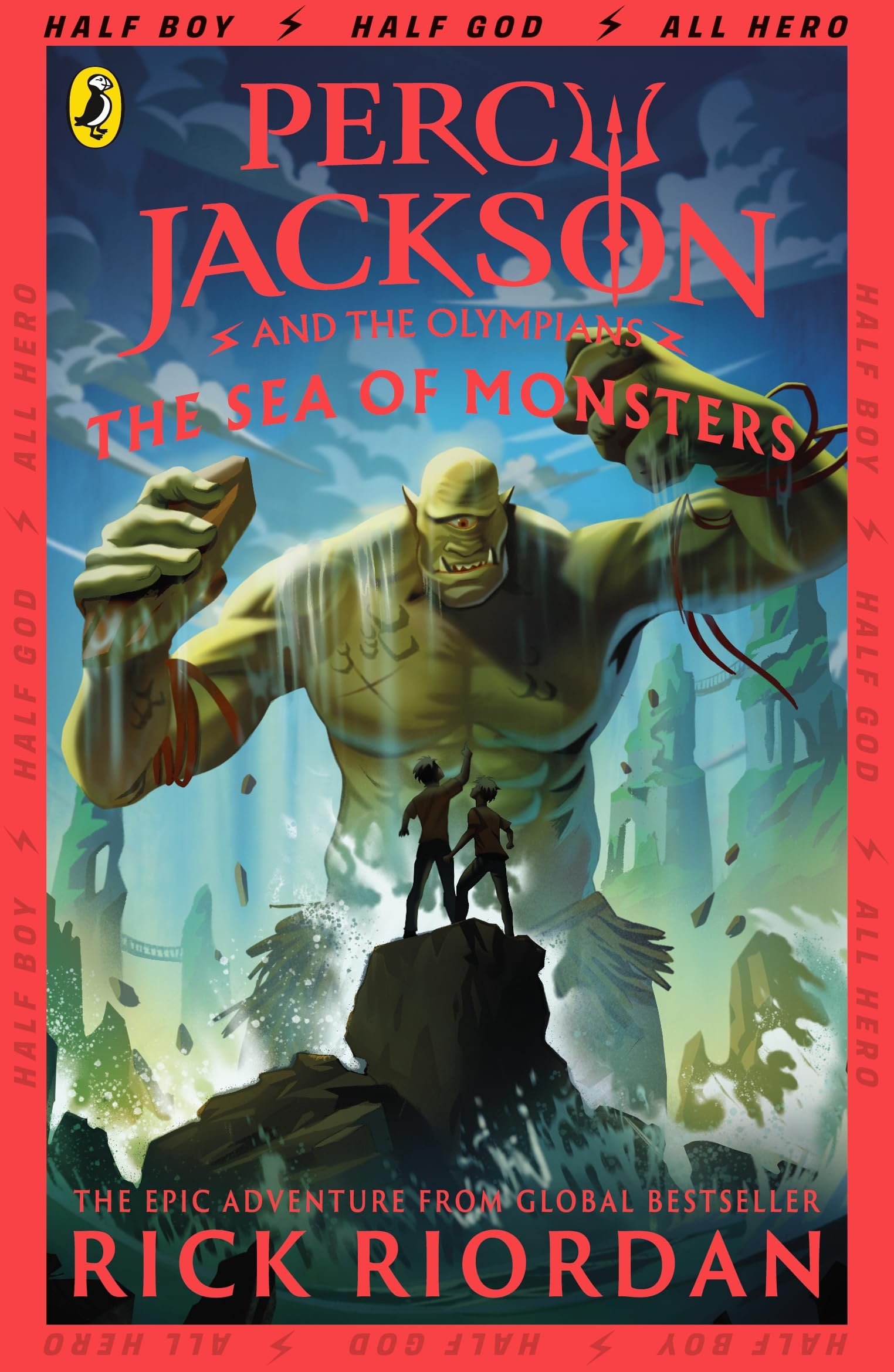 Penguin Percy Jackson and the Sea of Monsters (Book 2) by Rick Riordan | Paperback