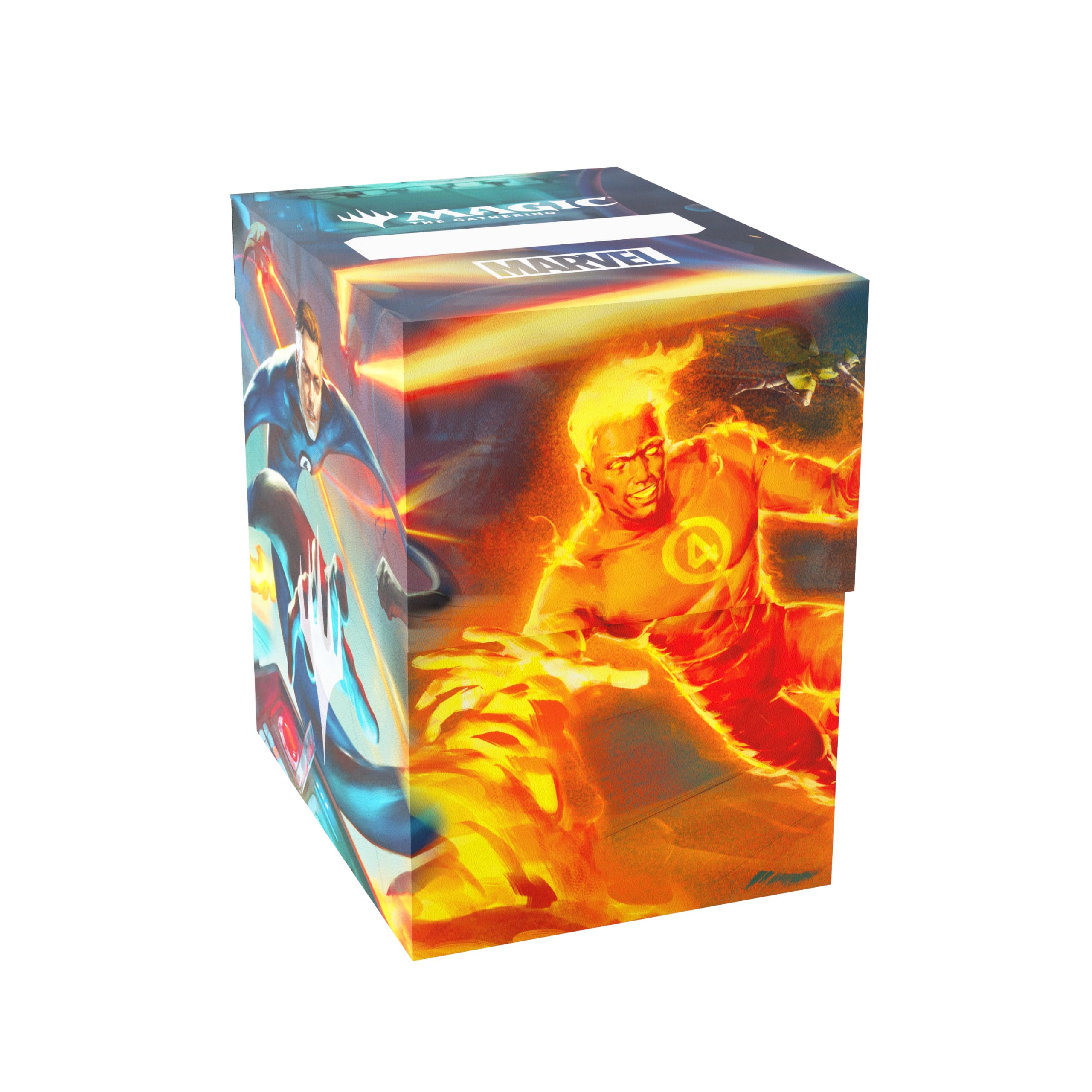 Gamegenic Soft Dynacrate 100+ XL Card Box - Marvel Super Heroes Artwork | Lockable | Plastic