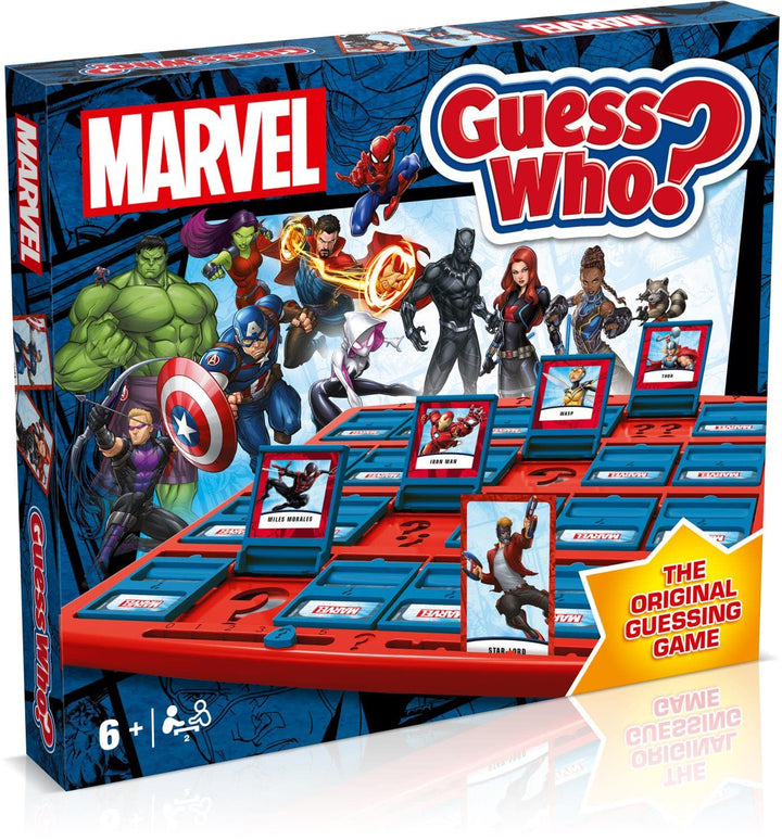 Winning Moves Marvel Guess Who? Board Game for Ages 3+