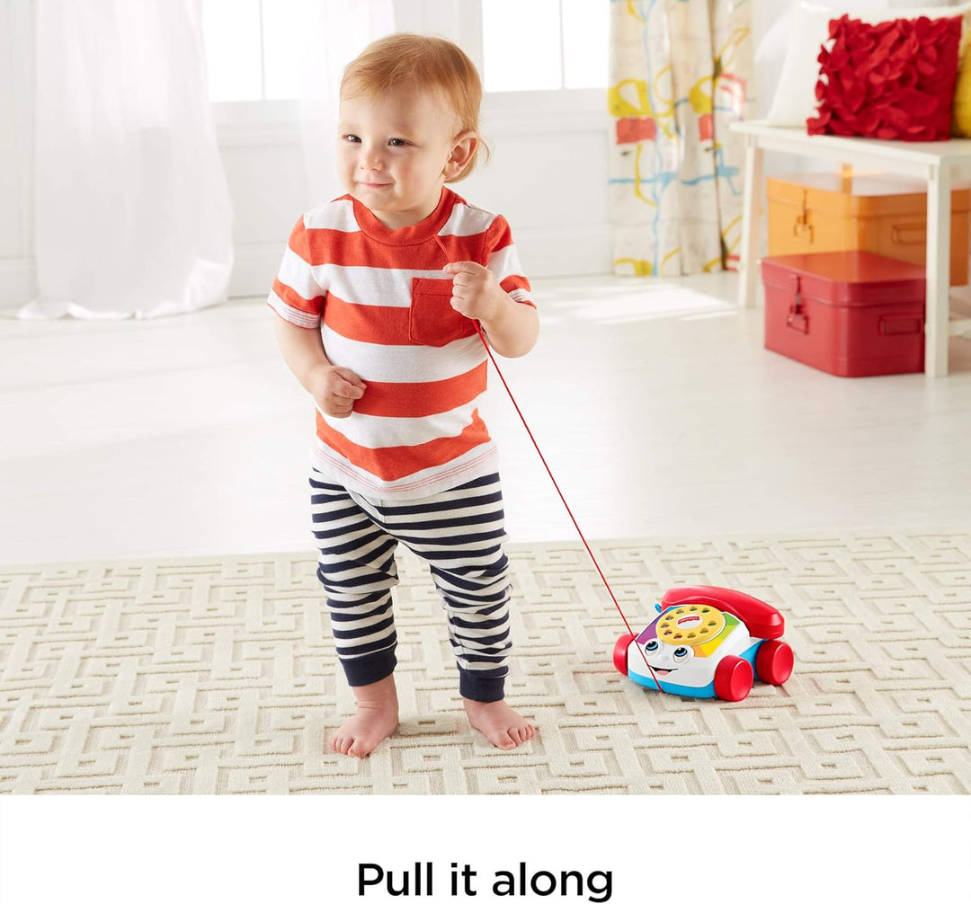 Fisher-Price Chatter Telephone - Classic Pull-Along Toy for Toddlers 12M+