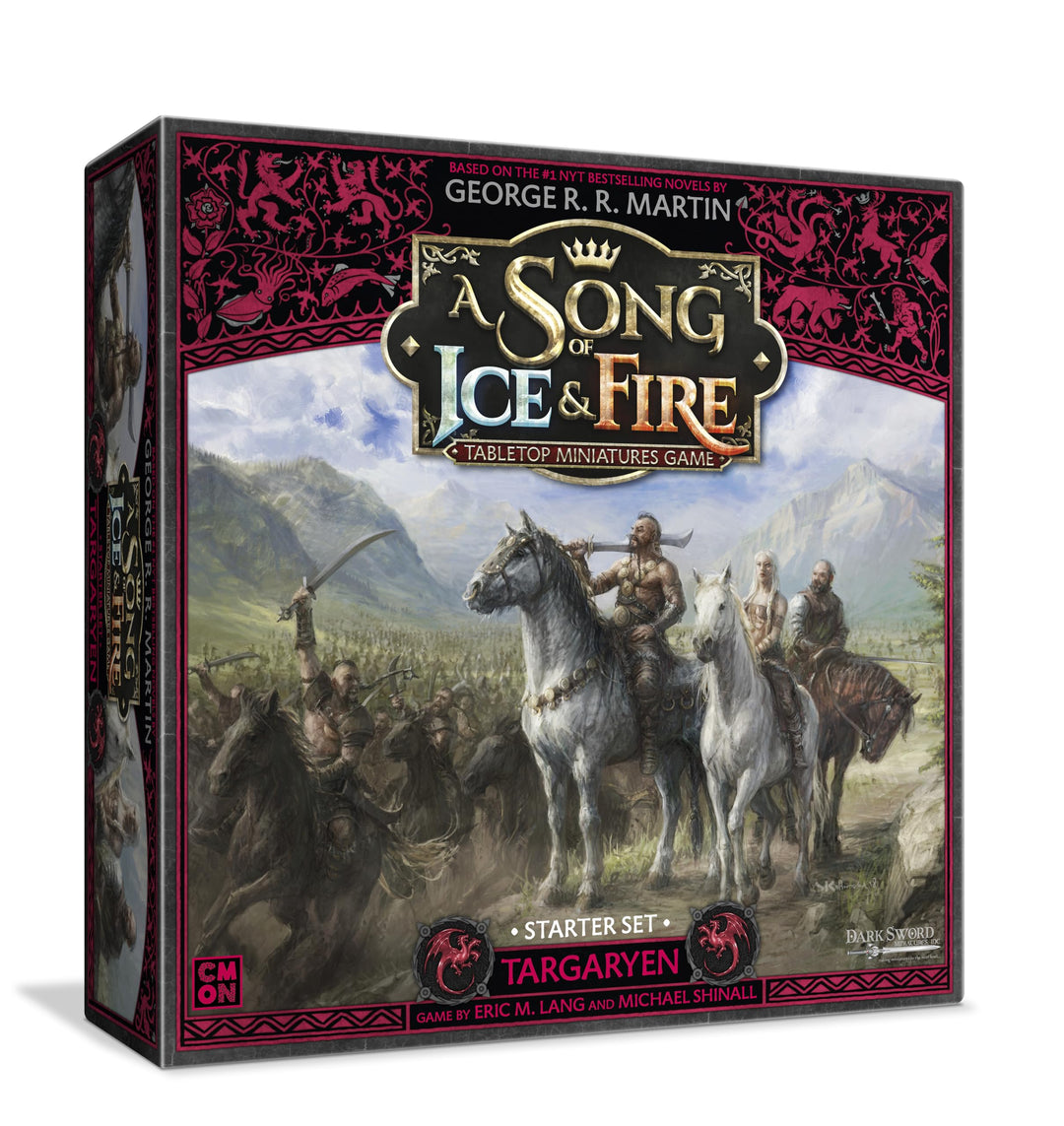 Cool Mini or Not A Song of Ice and Fire: Targaryen Starter Set Core Box Miniature Game