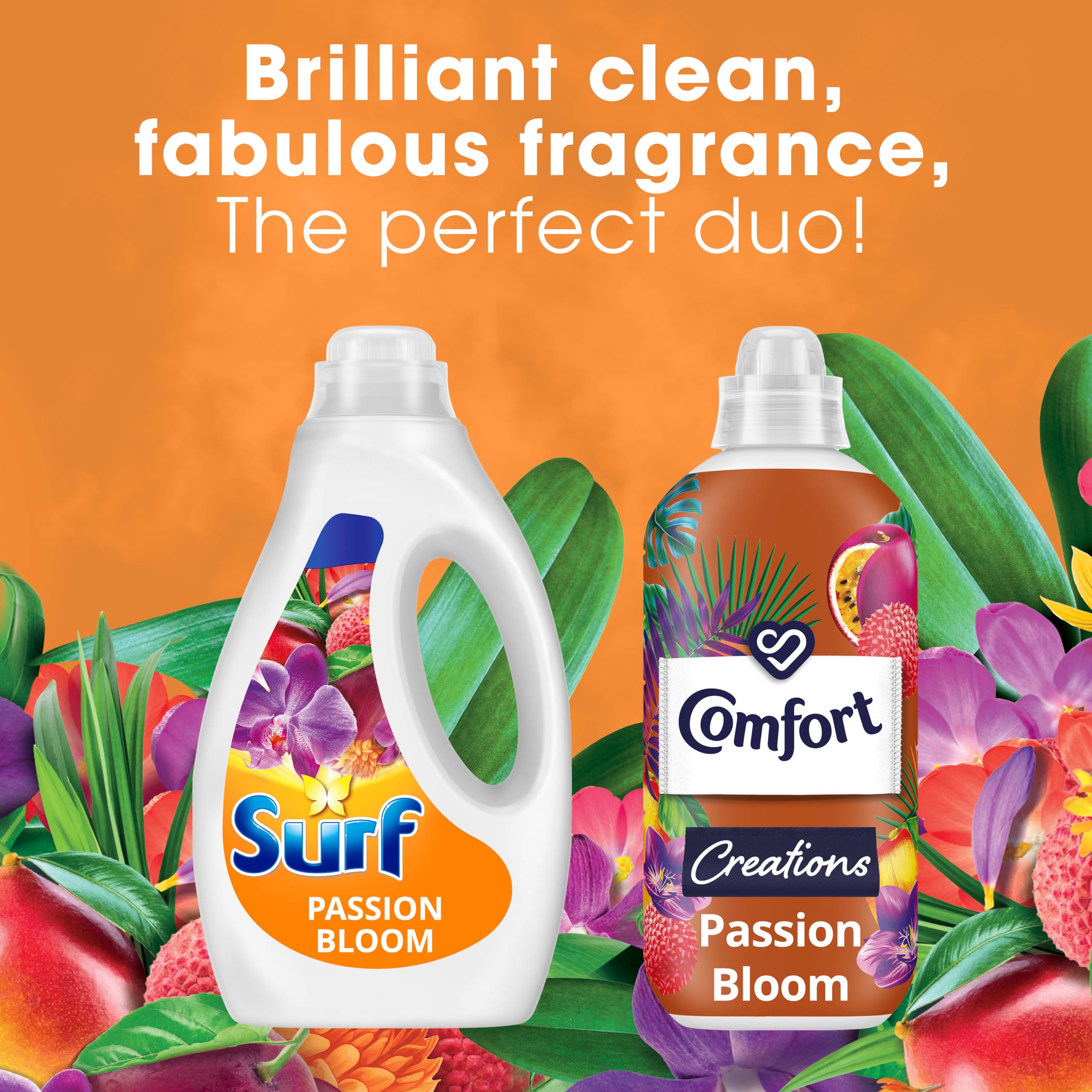 Surf Passion Bloom Laundry Washing Liquid Detergent (500ml) 5