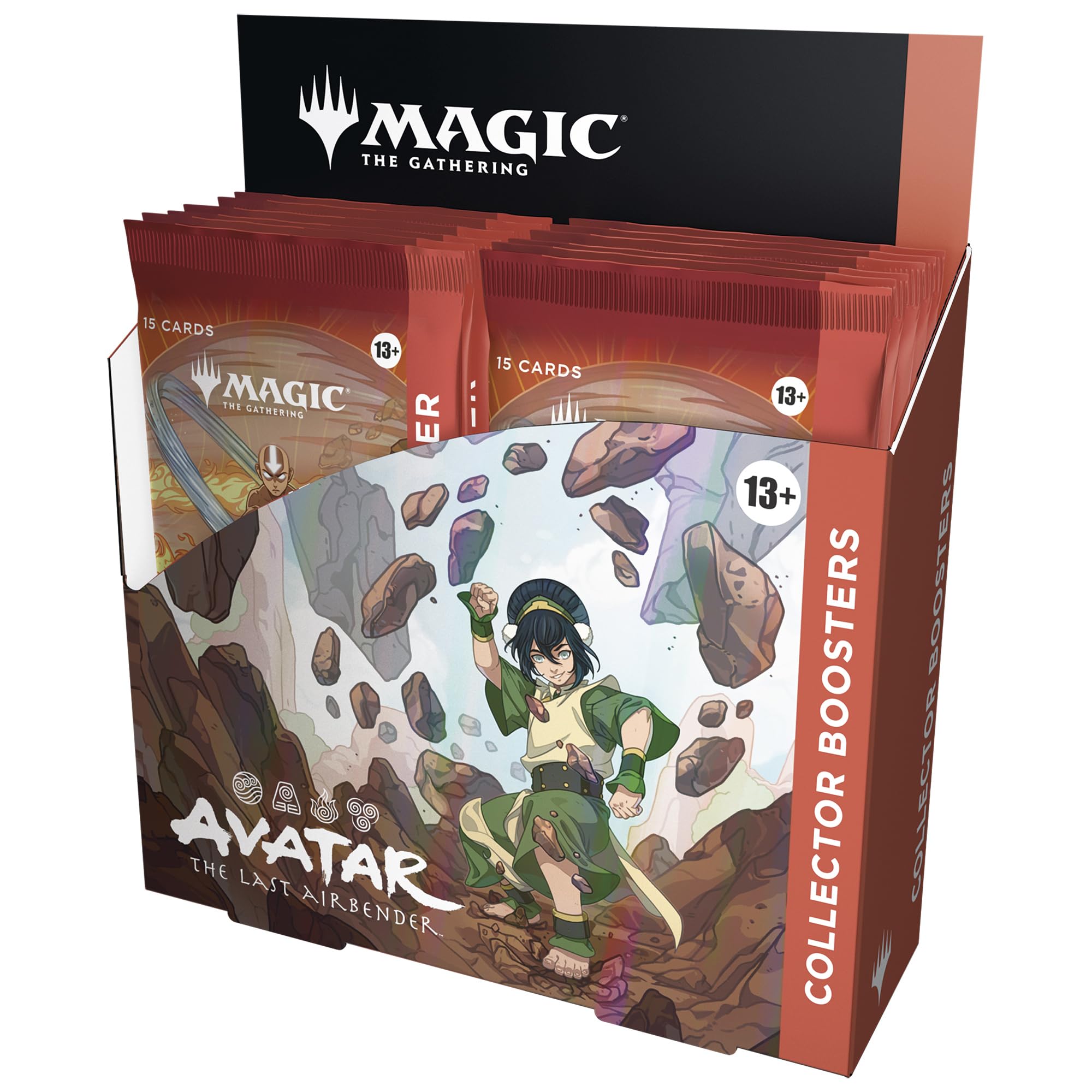 Magic: The Gathering Avatar: The Last Airbender Collector Booster Box | 12 Packs | 180 Cards Total