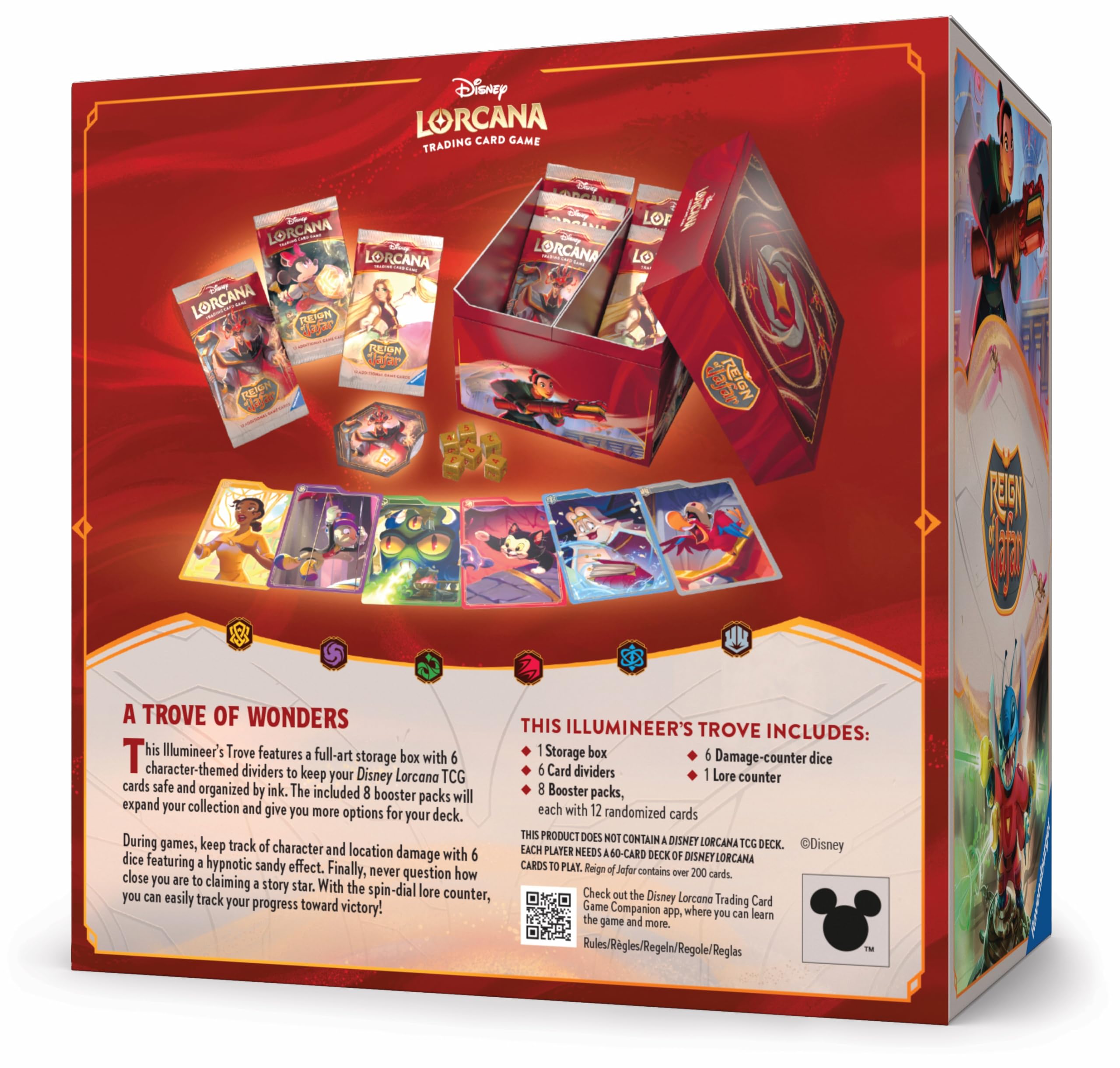 Ravensburger Disney Lorcana Trading Card Game - Illumineer's Trove Set 6