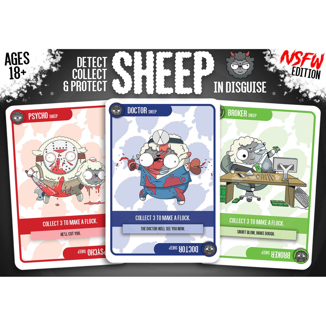 Sheep in Disguise NSFW Version - Adult Card Game