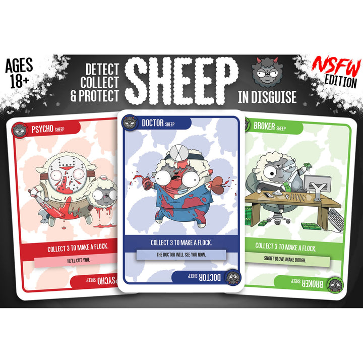 Sheep in Disguise NSFW Version - Adult Card Game
