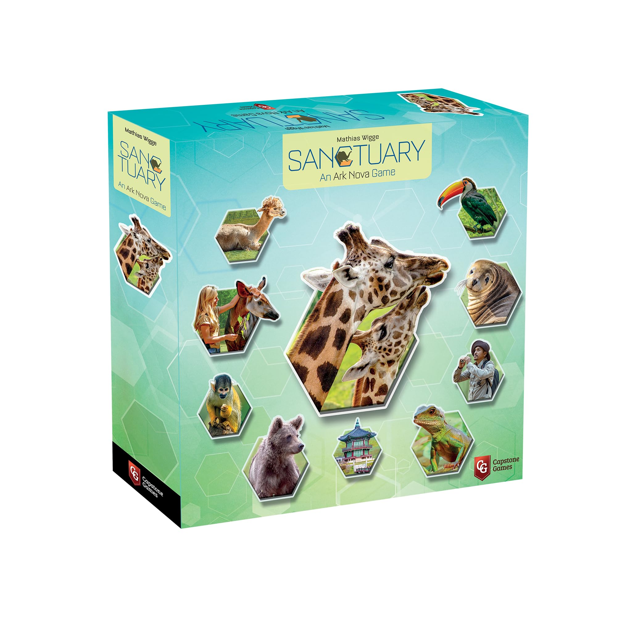 Capstone Games Sanctuary Board Game | 1-5 Players | Ages 12+ | Standard Edition 1
