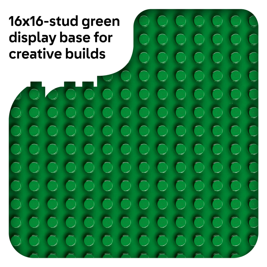 LEGO DUPLO Green Building Plate - 16x16 Stud Base for Toddlers 18 Months+