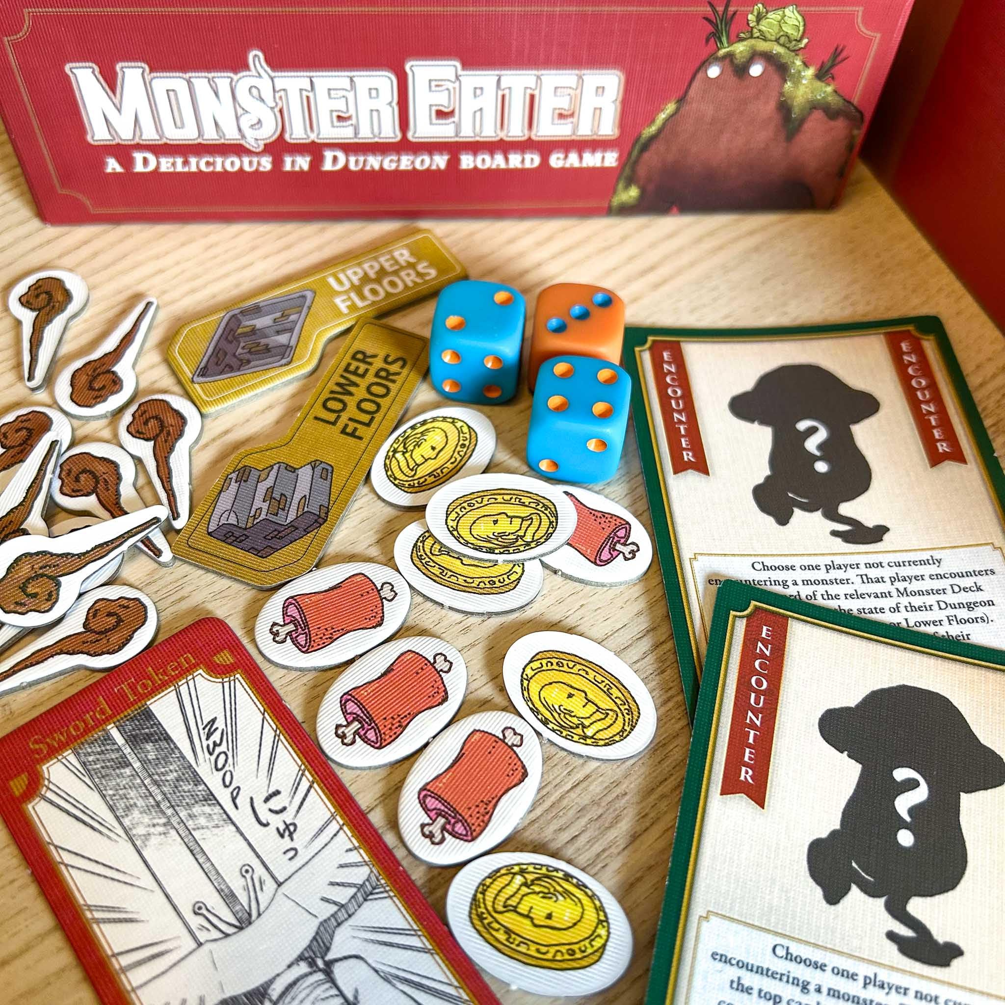 Monster Eater: A Delicious in Dungeon Board Game - Cooperative Dungeon Crawl | 2-5 Players | English 4