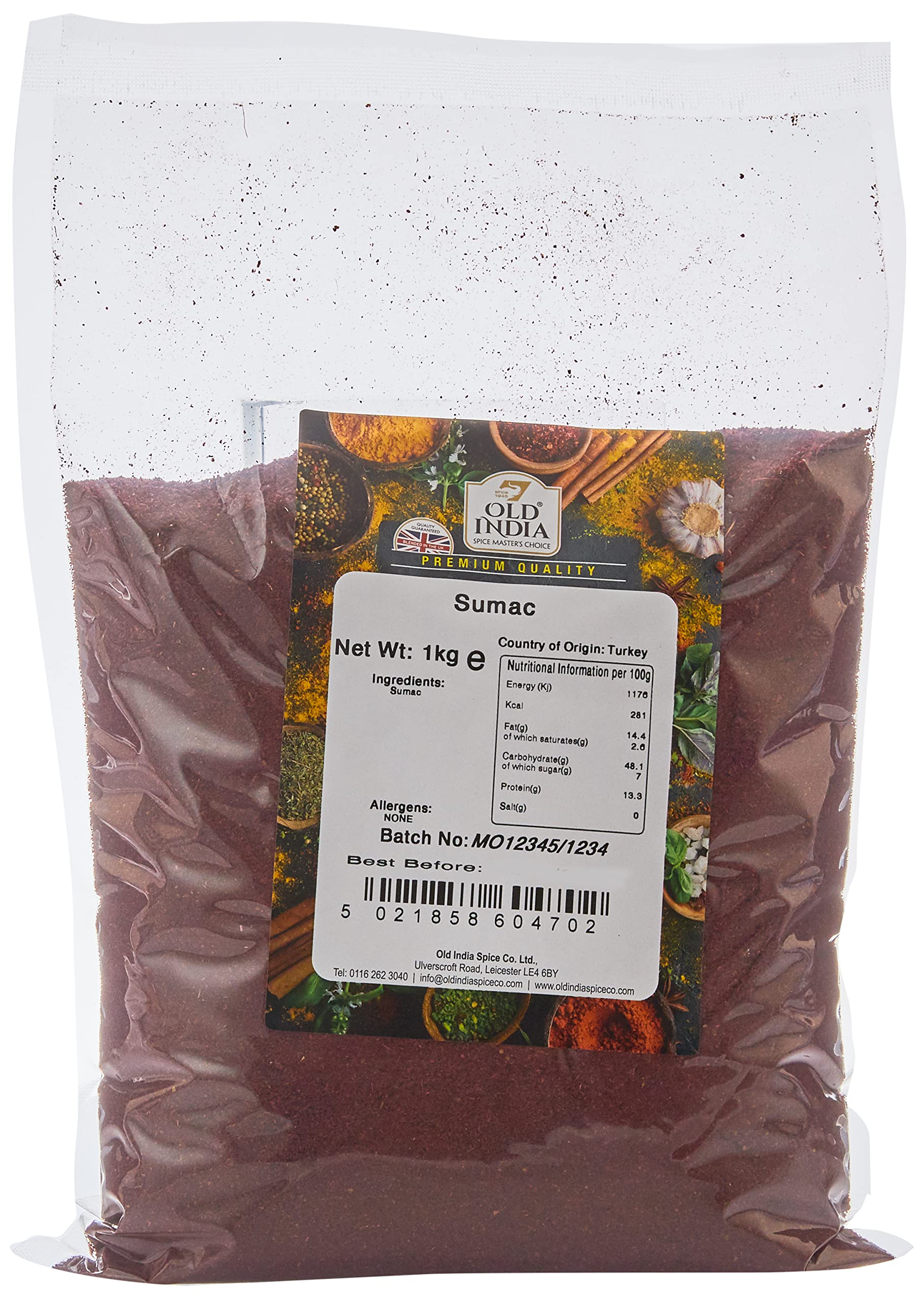 Old India Sumac - 1 kg Whole Spice | Natural & Additive Free 1