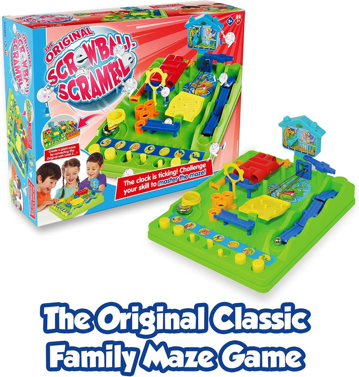 TOMY Screwball Scramble Classic Action Board Game