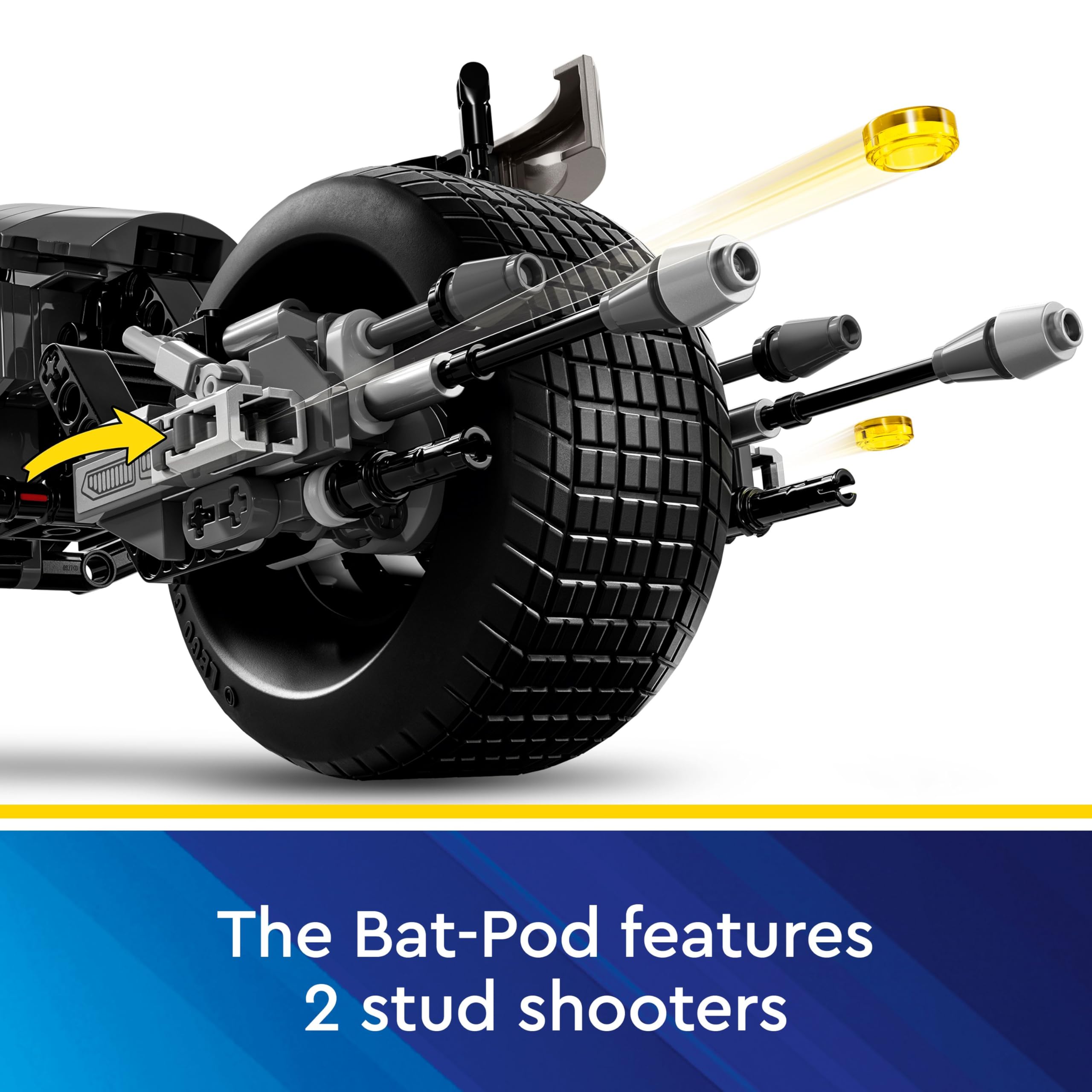LEGO DC Batman Construction Figure & Bat-Pod Bike Set - Buildable Action Figure for Ages 12+ 3