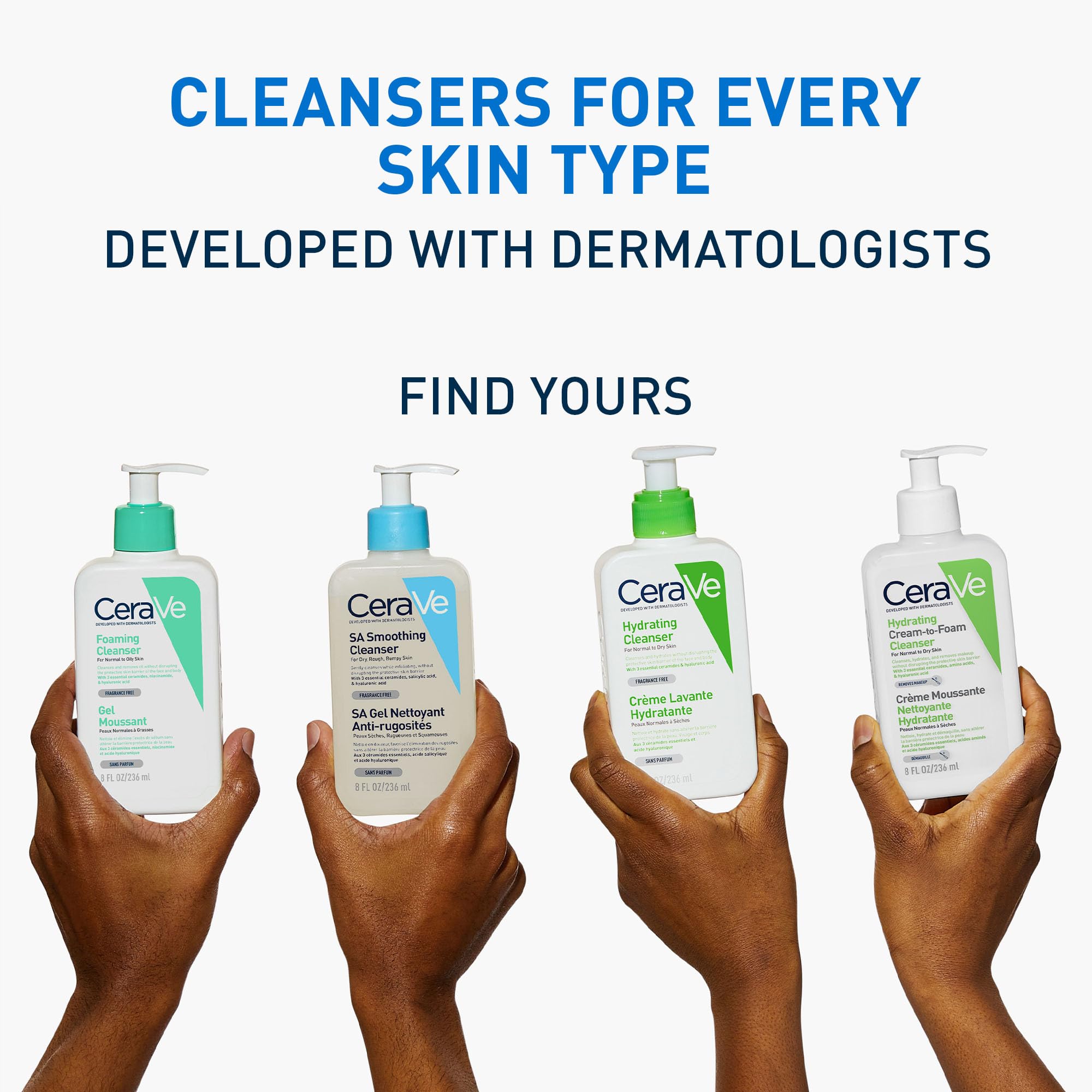 CeraVe SA Smoothing Cleanser with Salicylic Acid for Dry, Rough & Bumpy Skin (530g) 6