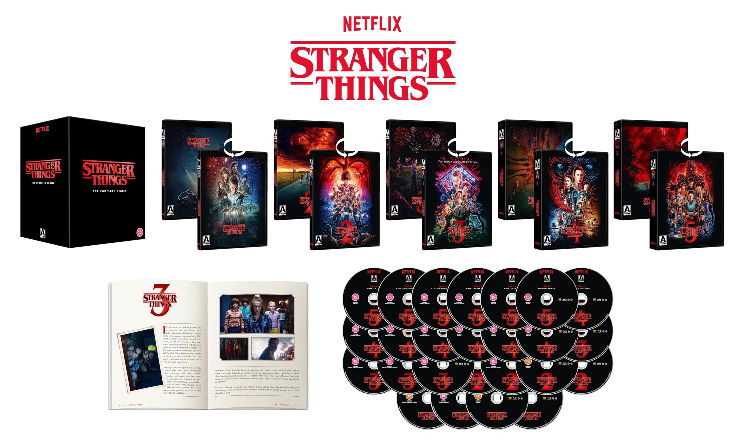 Stranger Things: The Complete Series [Blu-ray Box Set]
