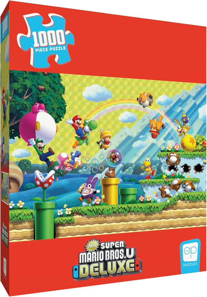 Super Mario "Chaos & Fun" 1,000 Piece Jigsaw Puzzle - Nintendo Switch Edition