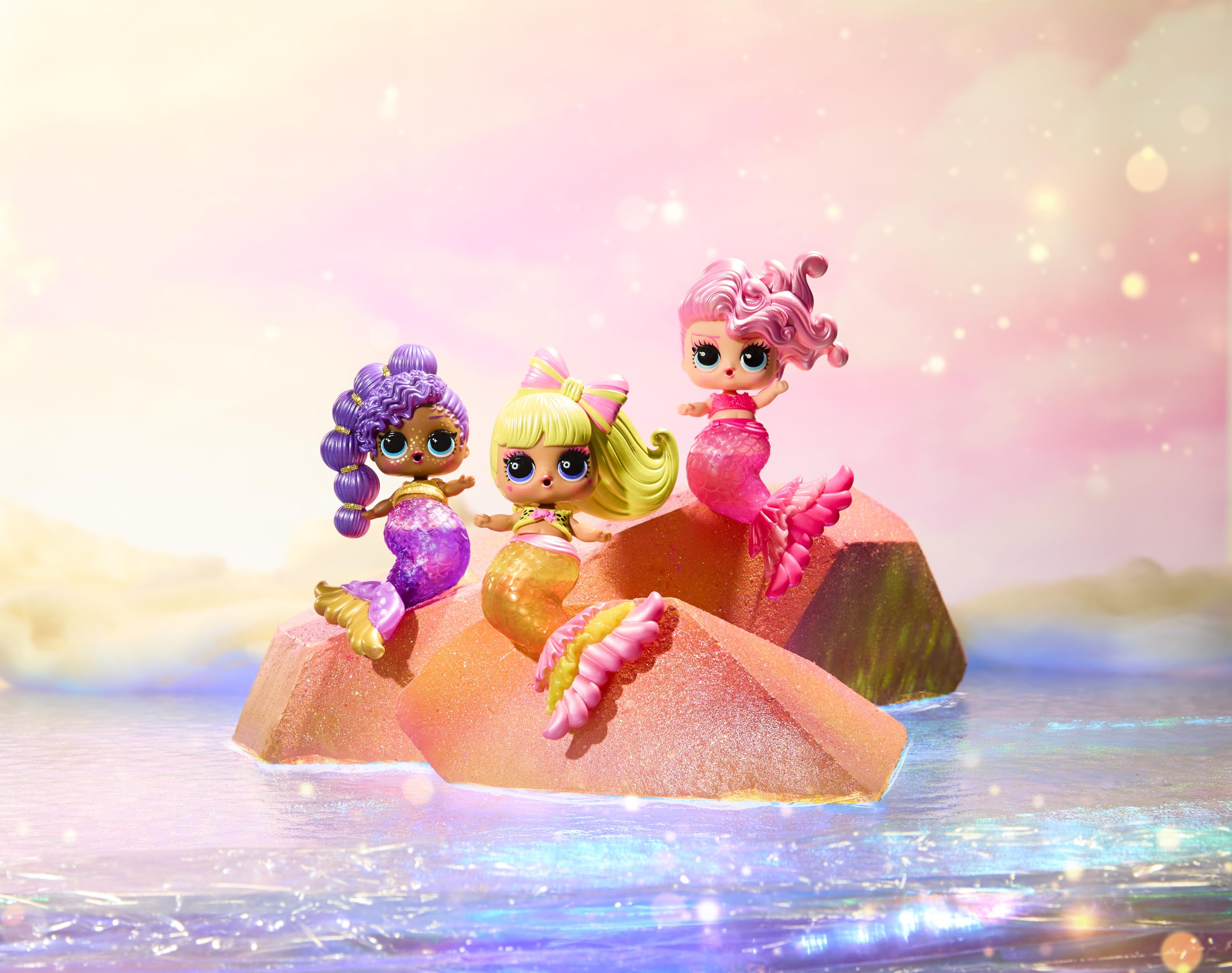 L.O.L. Surprise! Mermaids Makeover Magic Tots Doll - DIY Wearable Lip Gloss | Ages 3+ 8