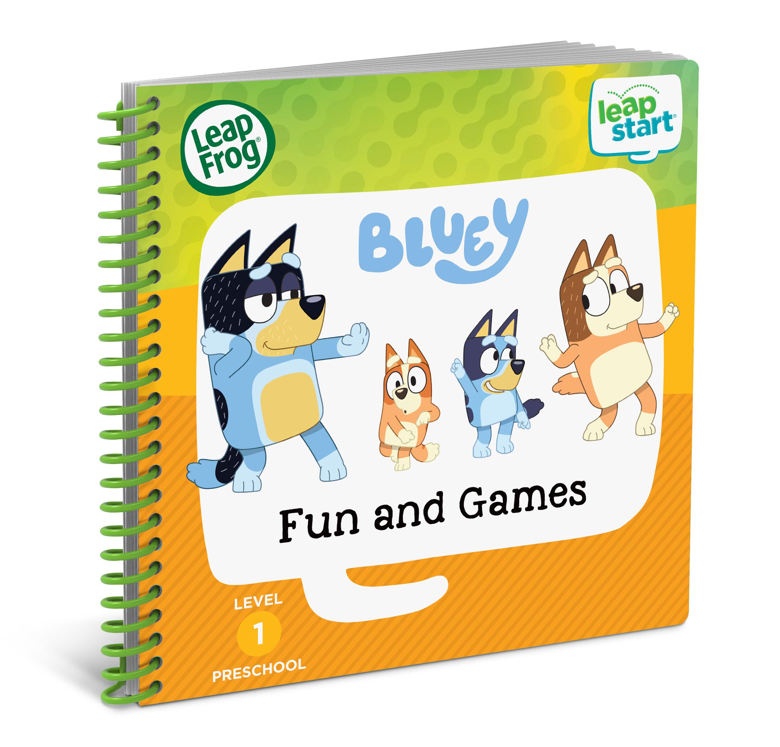 LeapFrog LeapStart Bluey Fun and Games Learning System Book | Ages 2-5 | 15+ Activities 4