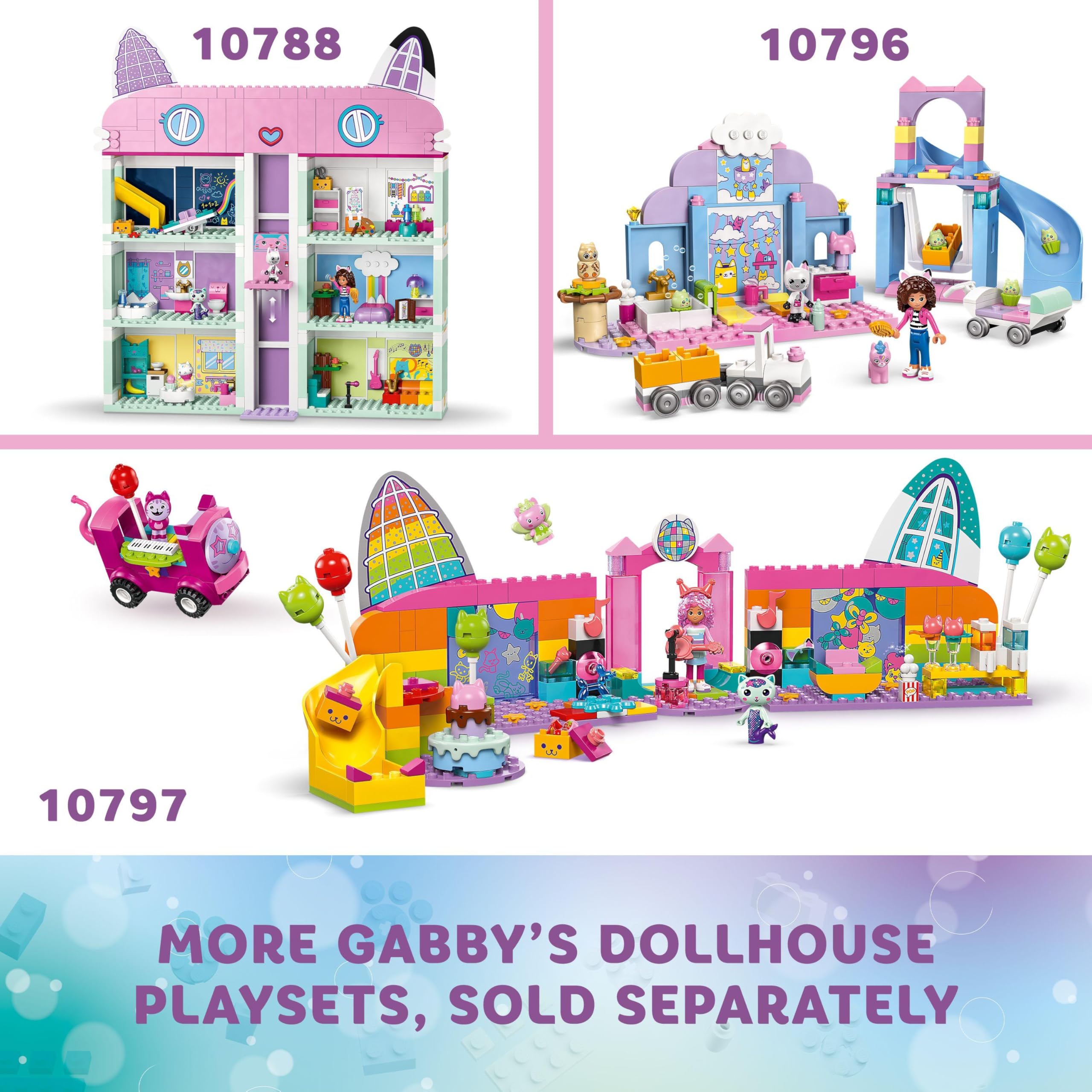 LEGO Gabby's Dollhouse 10788 - 4-Floor Dollhouse with 4 Figures | Ages 4+ 9