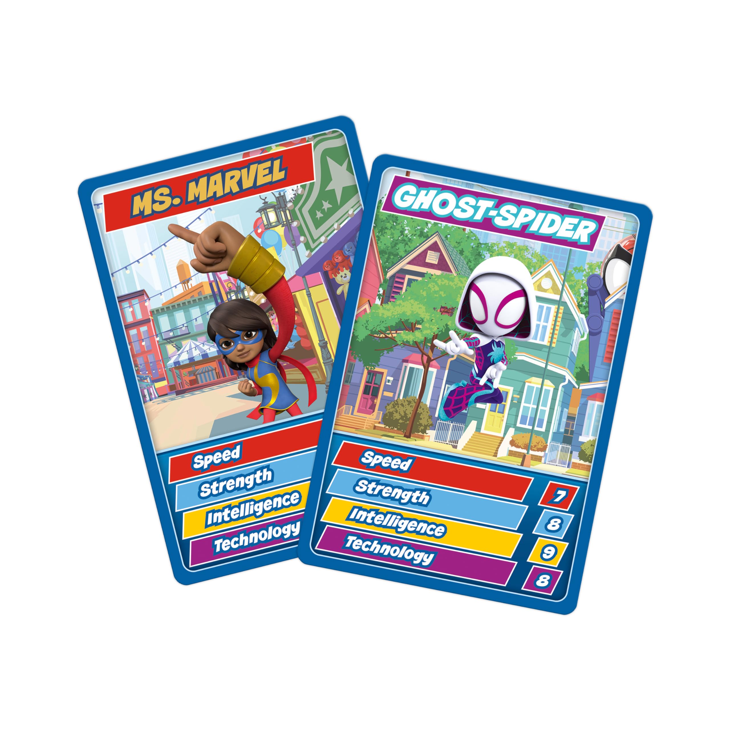 Top Trumps Spidey and Friends Junior Card Game | Ages 3+ | Portable | 14 Cards 4