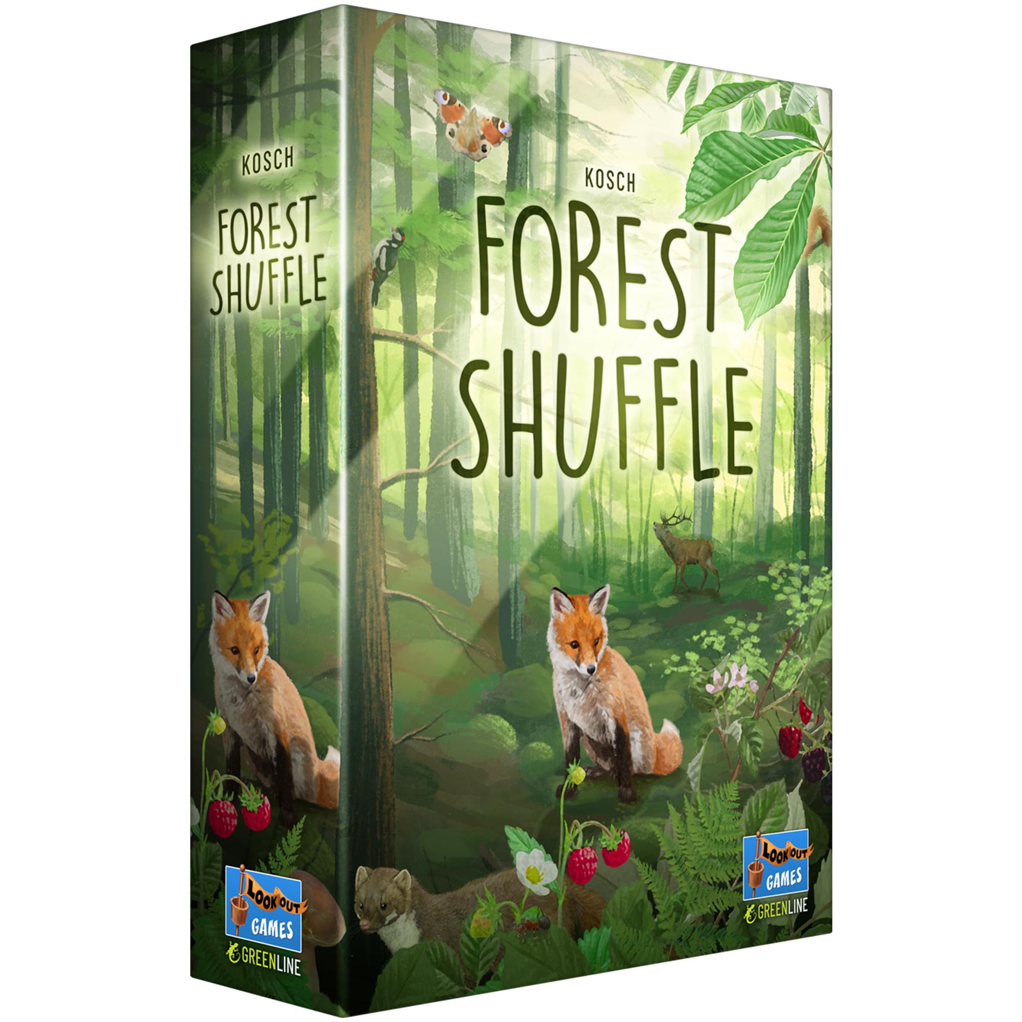 Lookout Forest Shuffle Card Game - Strategy Game for 2-5 Players | Ages 10+ | 60 Min Playtime 1