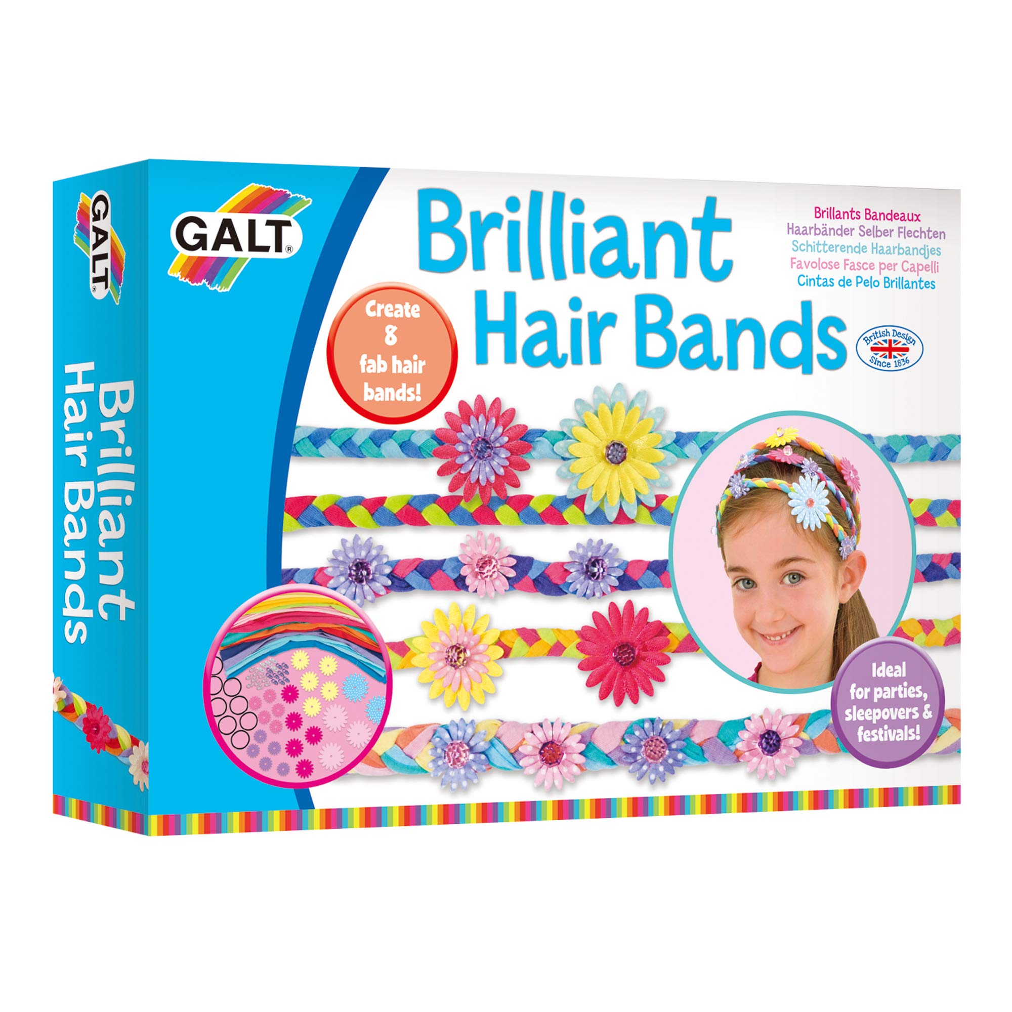 Galt Toys, Brilliant Hair Bands, Kids' Craft Kits, Ages 6 Years Plus 1