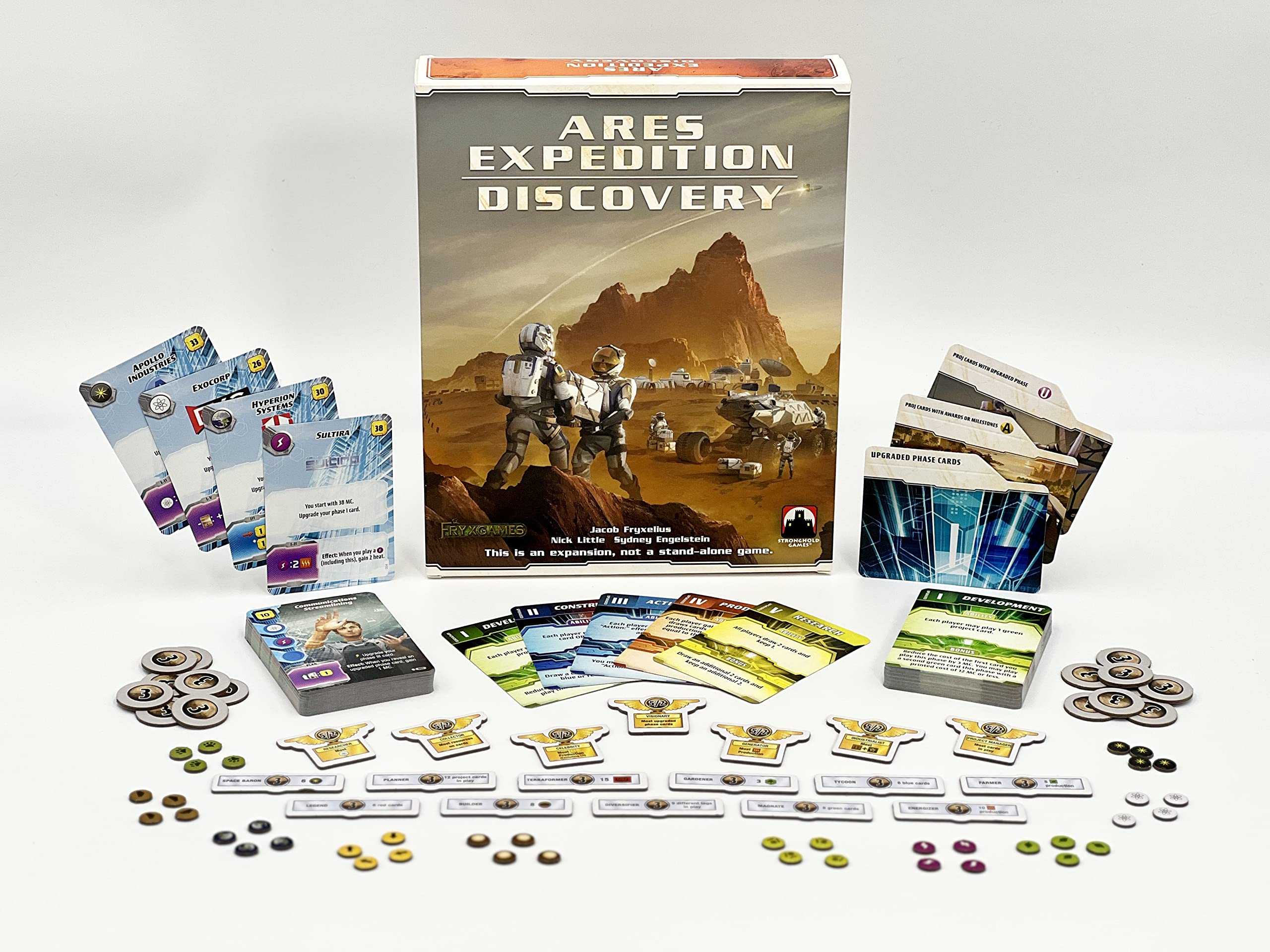 Stronghold Games Terraforming Mars - Ares Expedition: Discovery Board Game | Ages 14+ | 1-4 Players | 60 Minutes 2