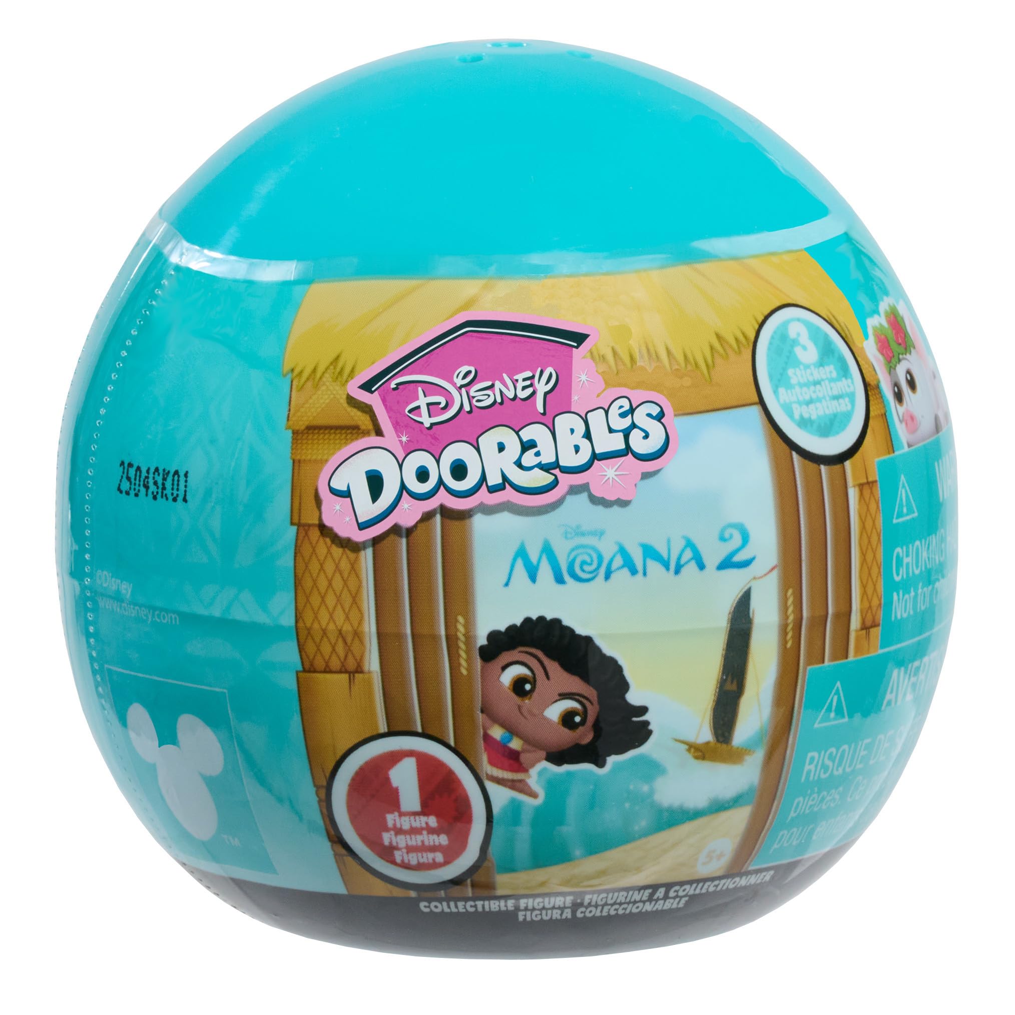 Just Play Disney Doorables Moana 2 Movie Blind Capsule | 1.5-inch Figure | Ages 5+ 1