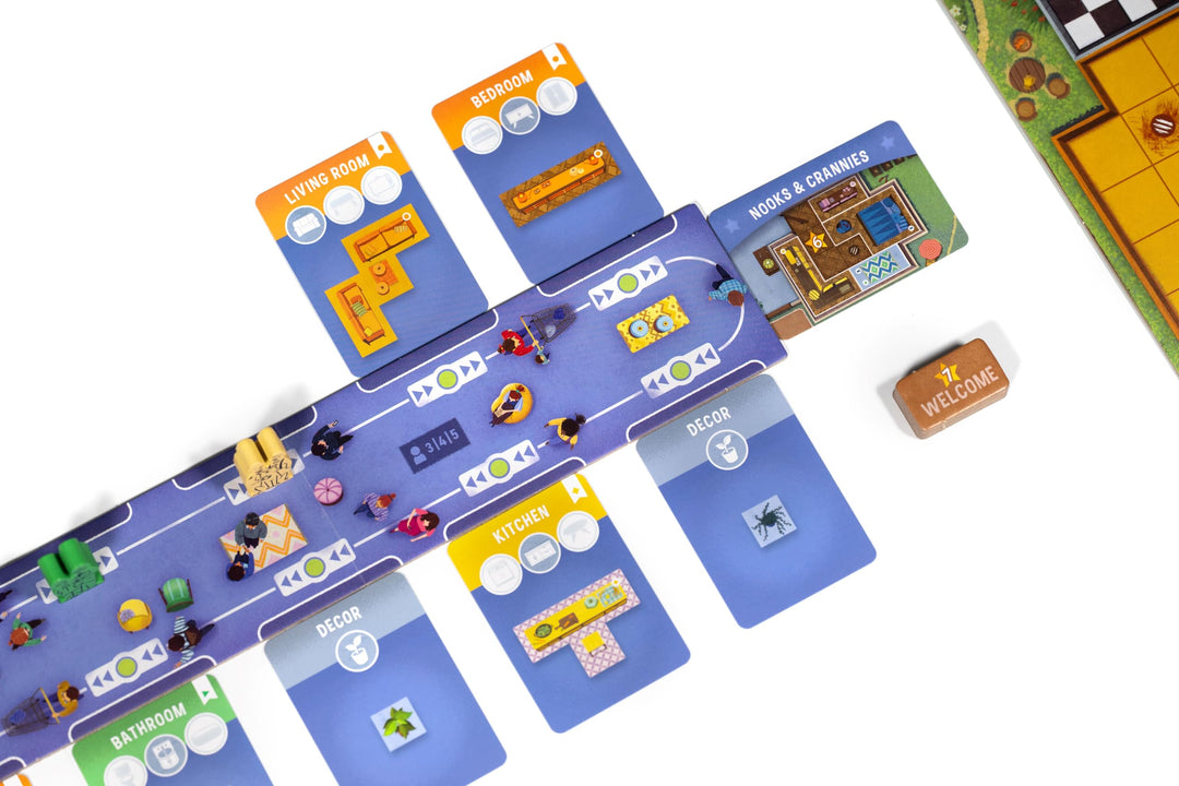 Alley Cat Games Happy Home Strategy Home Decoration Polyomino Game