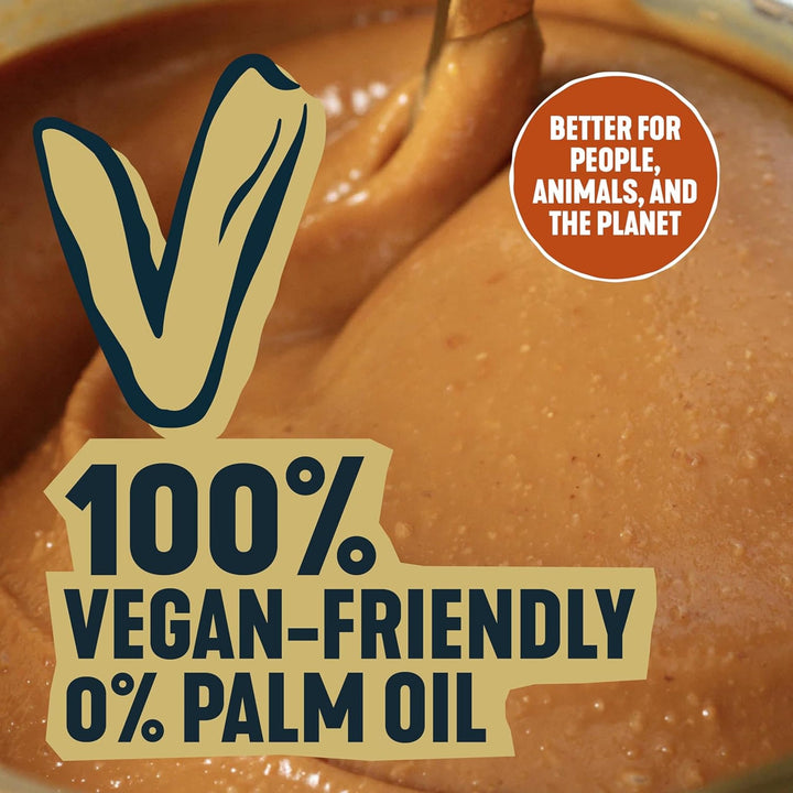 ManiLife Deep Roast Smooth Peanut Butter, 900g - Single Origin Argentine Peanuts, No Palm Oil, No Added Sugar, Vegan