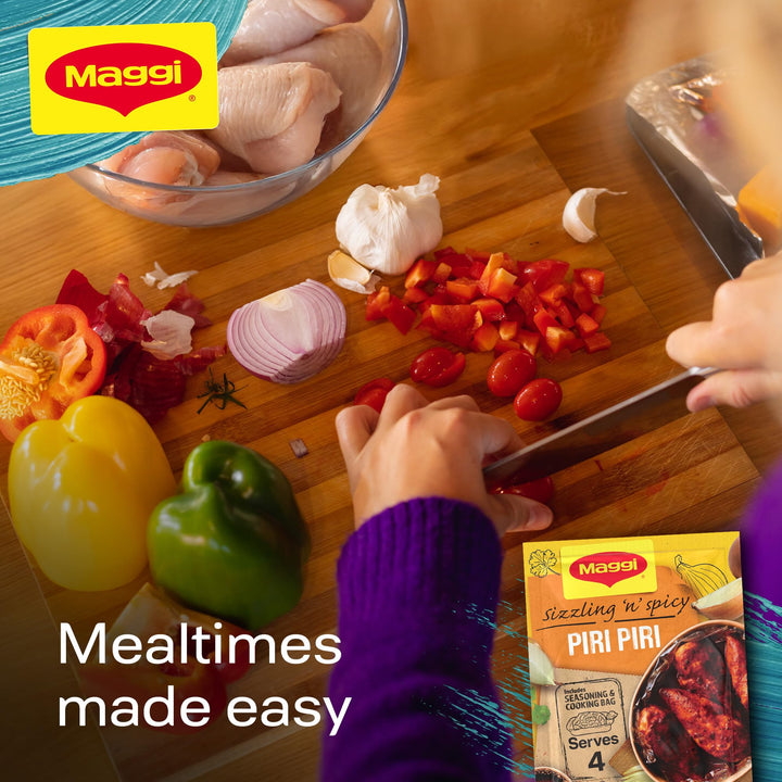 MAGGI So Juicy Smokey Piri Piri Chicken Recipe Mix 27g