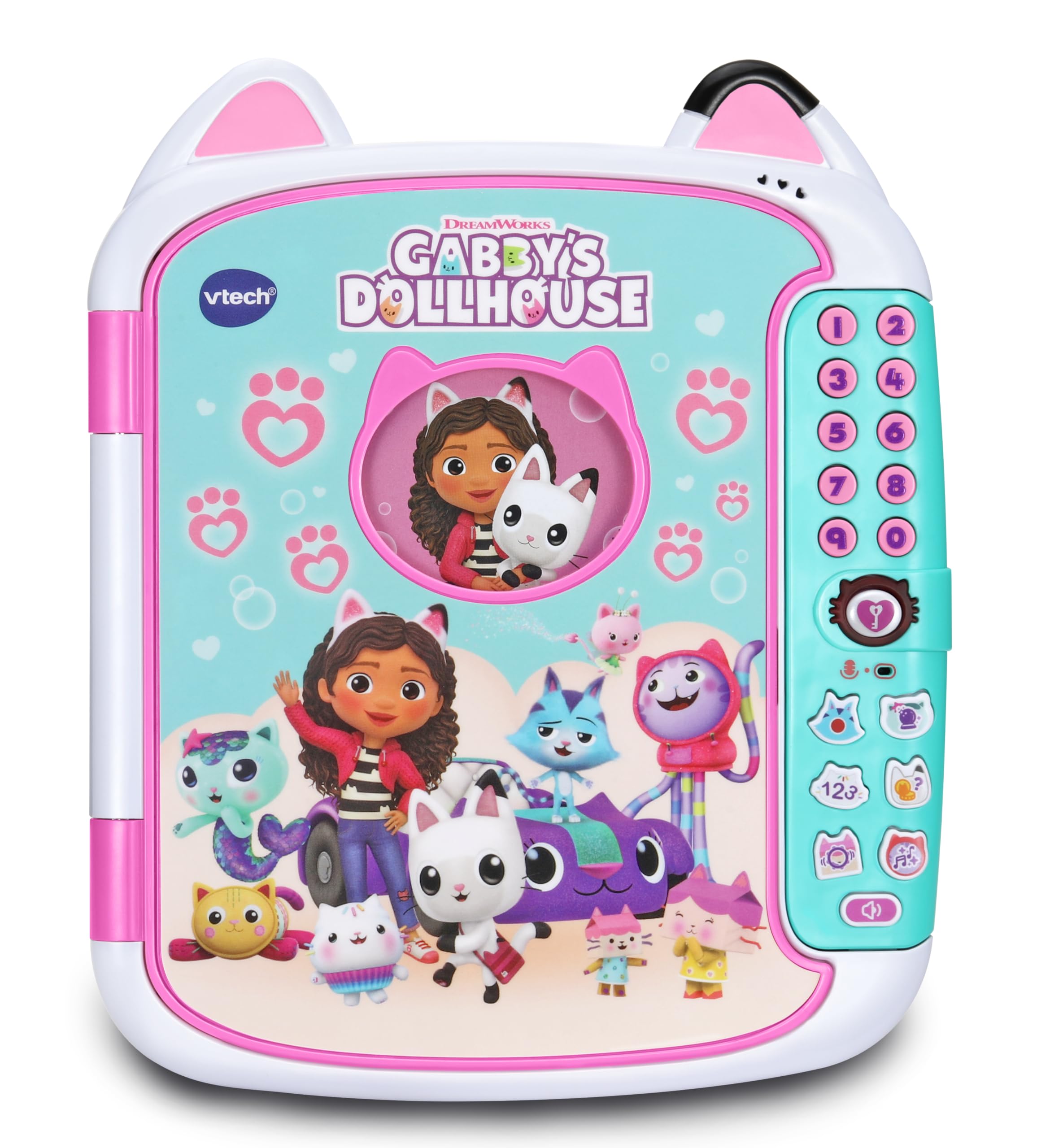 Gabby’s Dollhouse: Secret Safe My Cat-tastic Diary - Interactive Electronic Diary with Voice Recording & Games for Kids