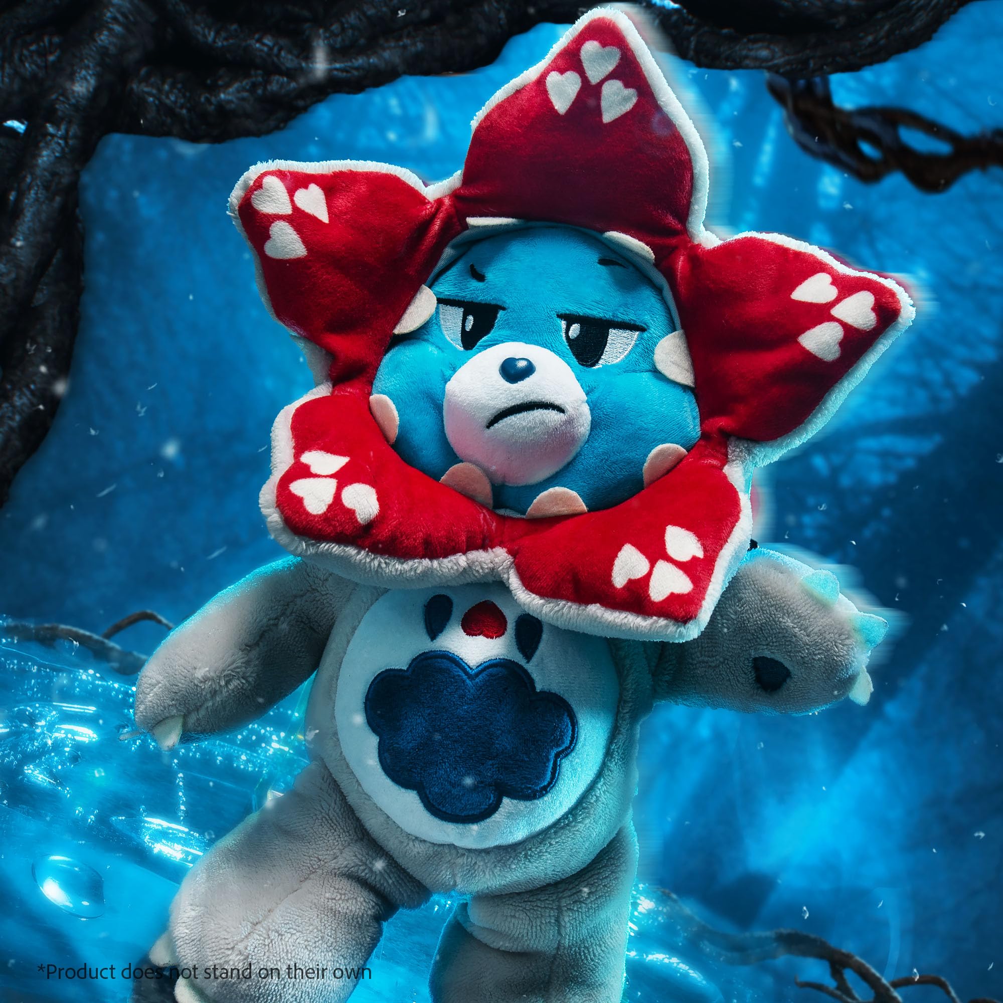 Care Bears Stranger Things 2-Pack Boxed Set - Cheer Bear (Eleven) & Grumpy Bear (Demogorgon) | 11.81in Plush 6