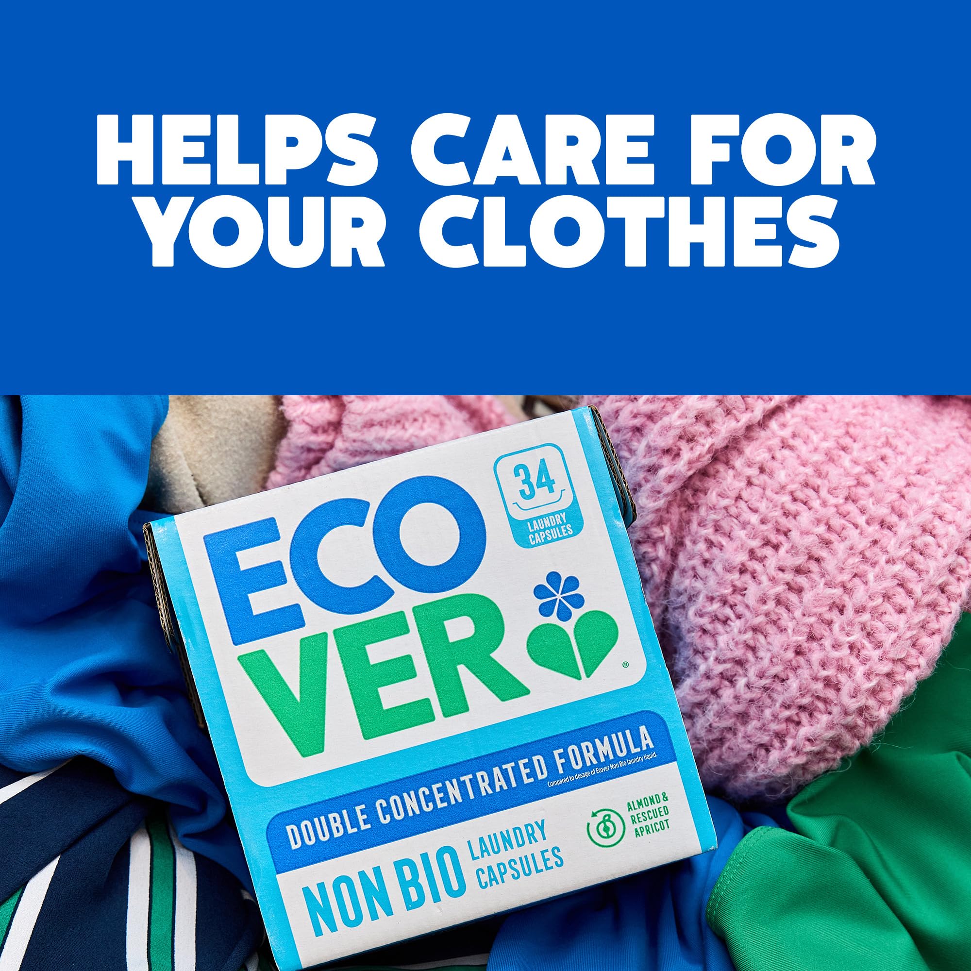 Ecover Bio Washing Capsules - Laundry Detergent Tablets 6