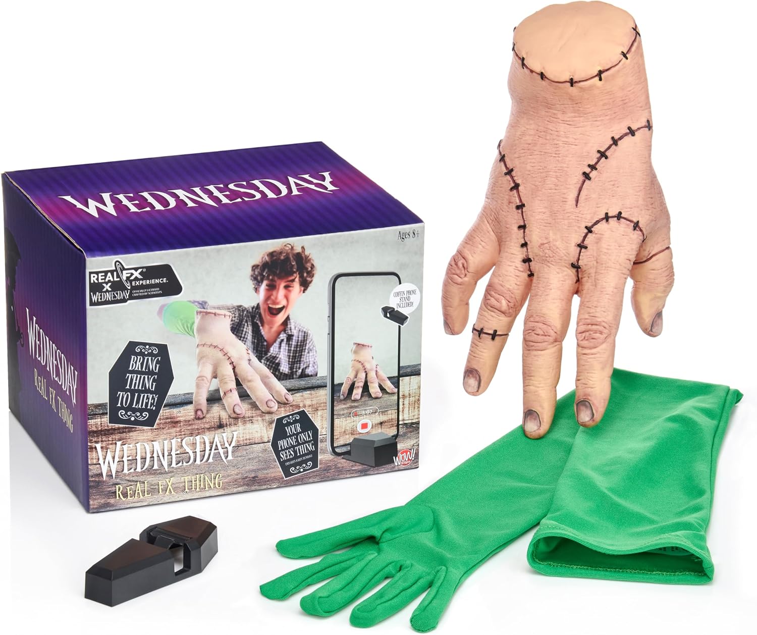 Real FX Thing by WOW! STUFF - Official Wednesday Series Movie-Scale Replica with Special Effects App 3