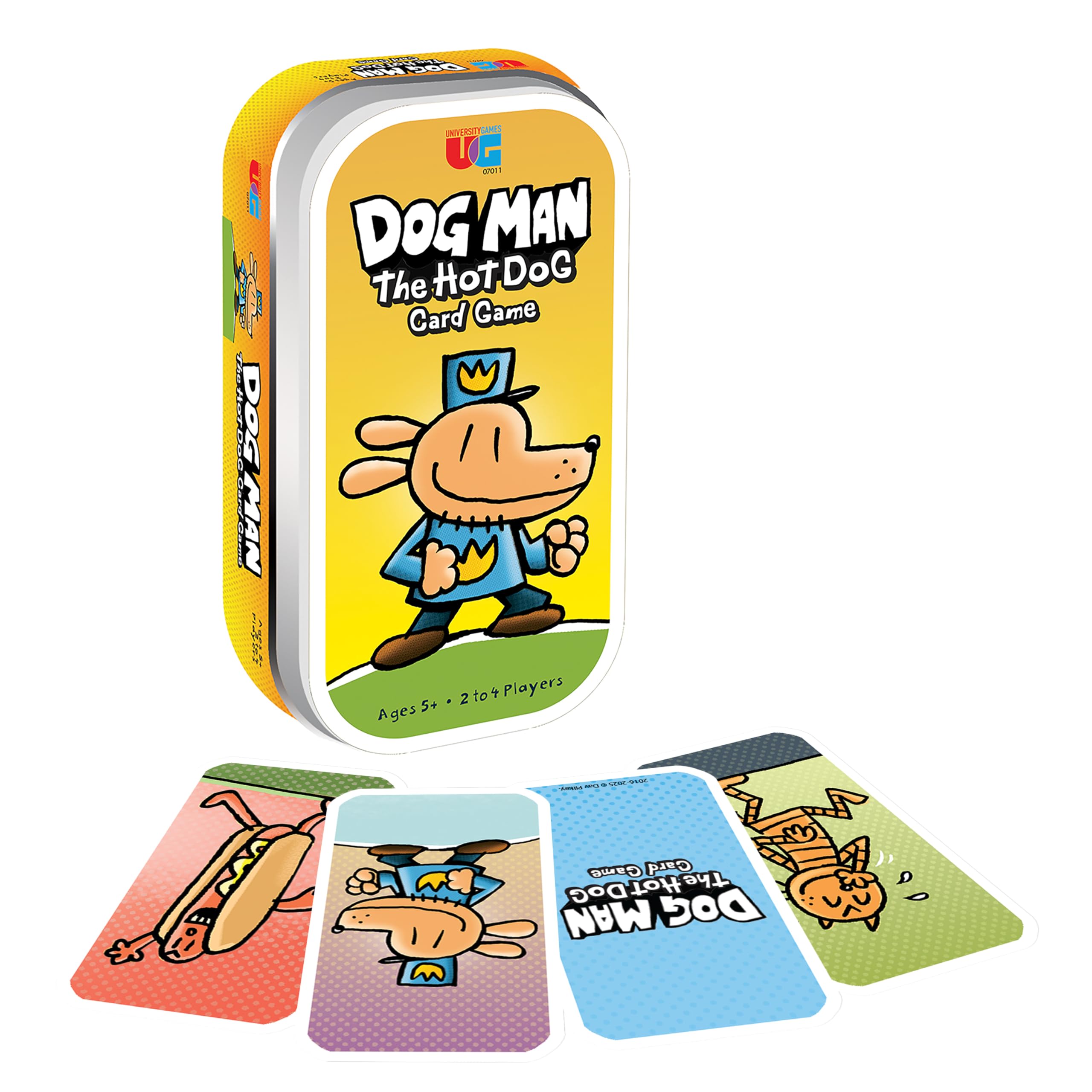 University Games Dog Man The Hot Dog Card Game | 2-4 Players | Ages 5+ 1