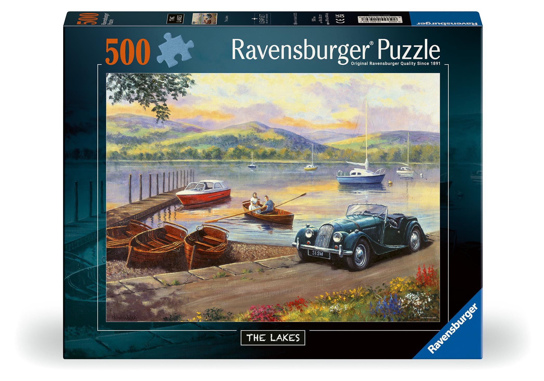 Ravensburger Stop at the Lakes Jigsaw Puzzle - 500 Pieces for Adults and Kids 10+