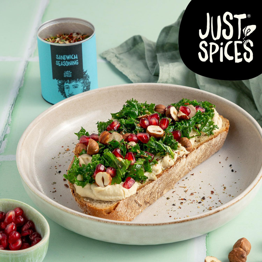 Just Spices Sandwich Seasoning, 50g – Natural Herb & Spice Mix for Sandwiches, Pitas, Bagels & More