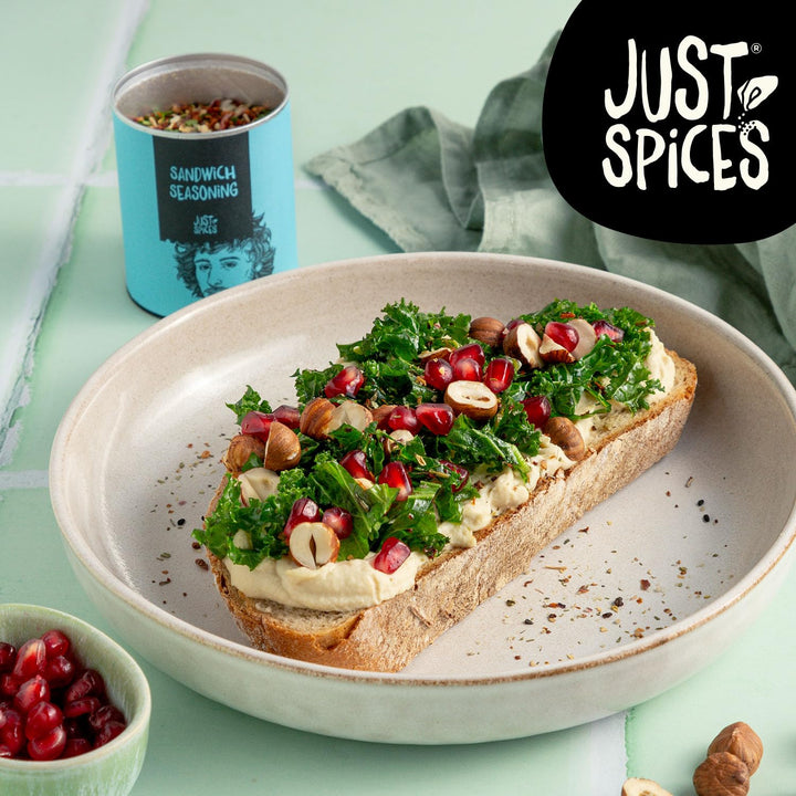 Just Spices Sandwich Seasoning, 50g – Natural Herb & Spice Mix for Sandwiches, Pitas, Bagels & More