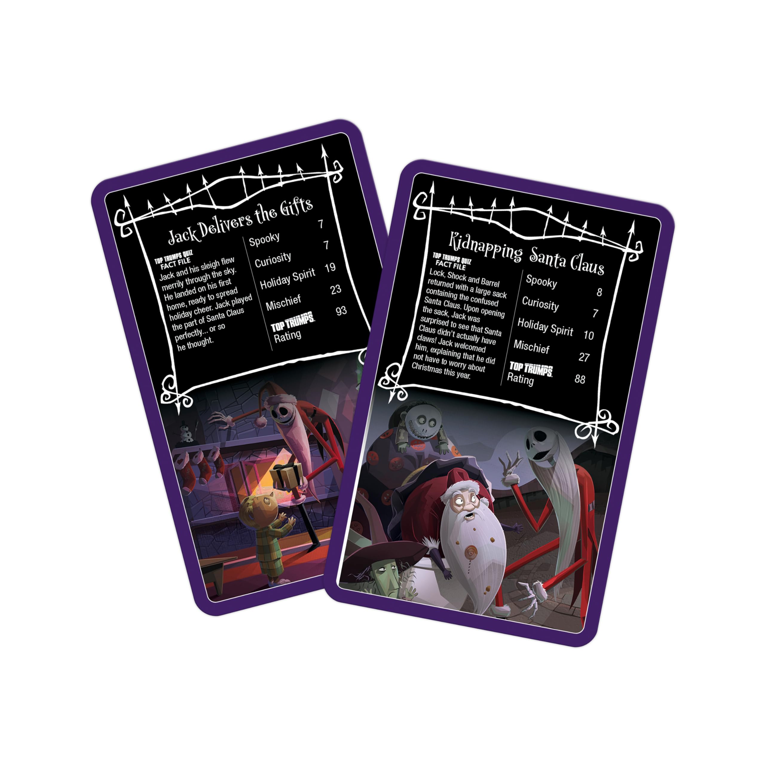 Top Trumps The Nightmare Before Christmas Card Game 4