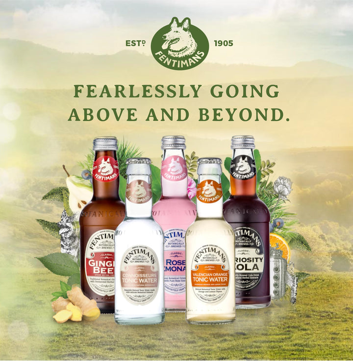 Fentimans Connoisseurs Tonic Water - Botanically Brewed with Natural Botanicals & Quinine
