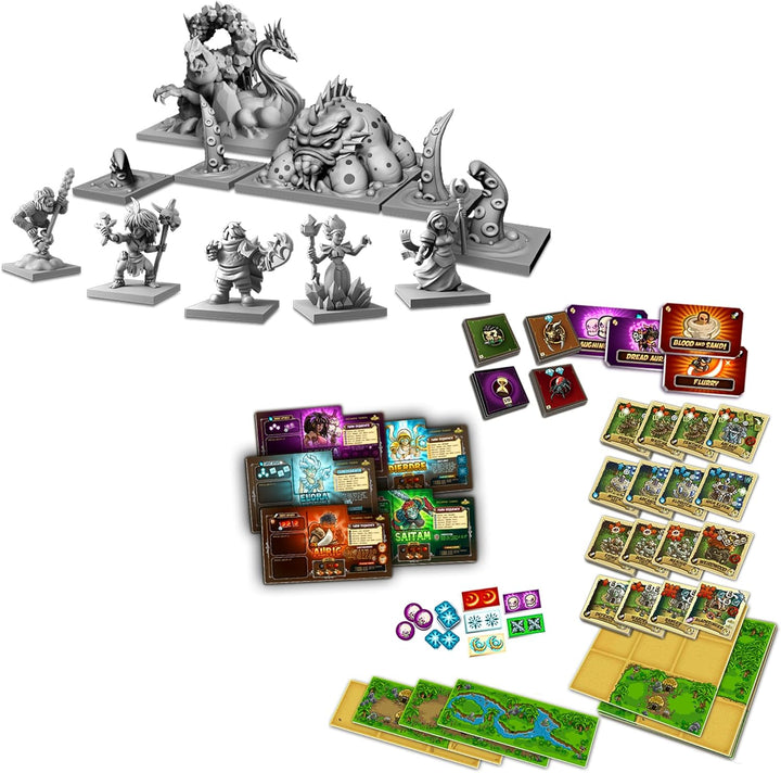 Lucky Duck Games Kingdom Rush: Elemental Uprising Board Game - Cooperative Tower-Defense Strategy (LKYKGER01EN)