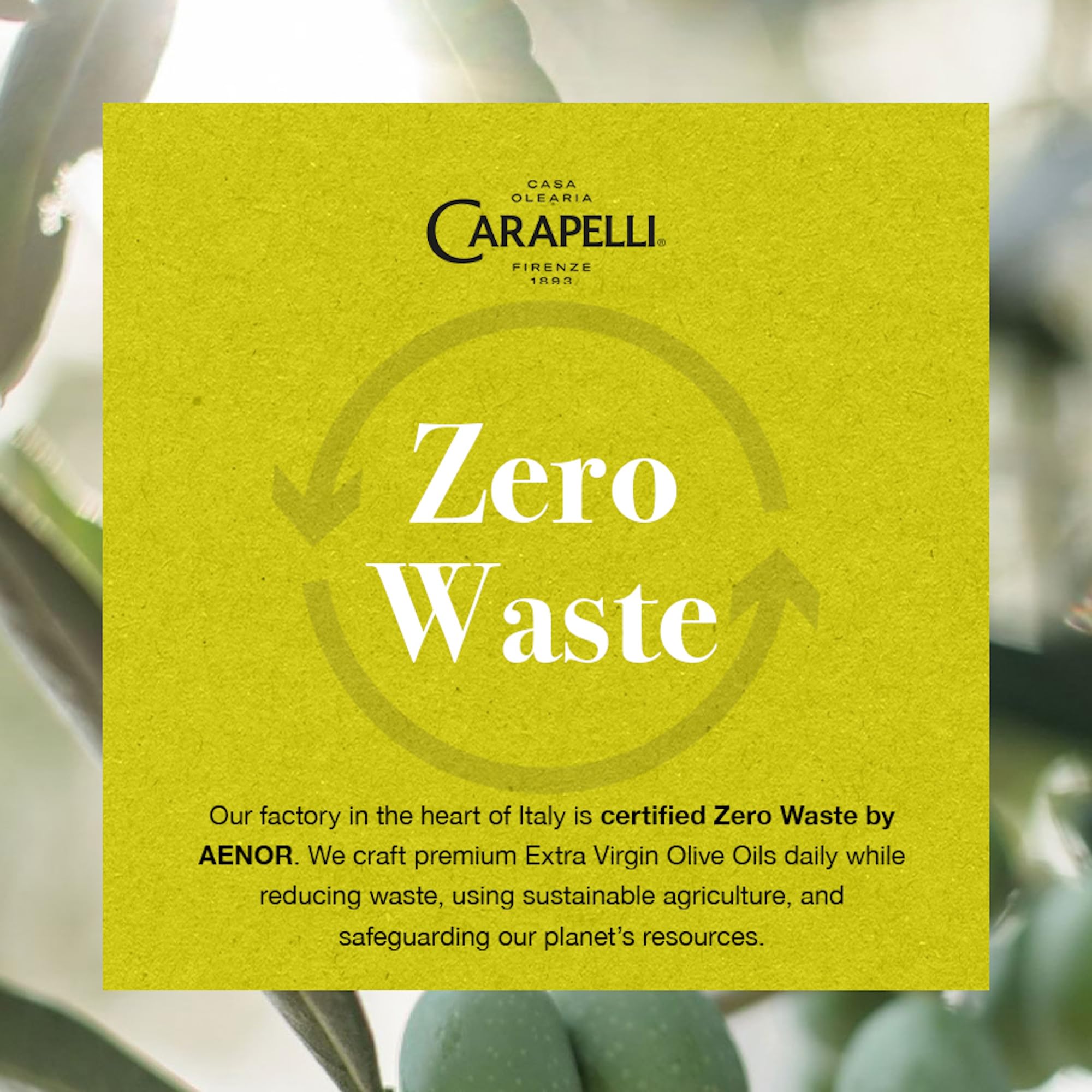 Carapelli Organic Extra Virgin Olive Oil - Balanced Flavor | Cold Pressed | 500ml 4