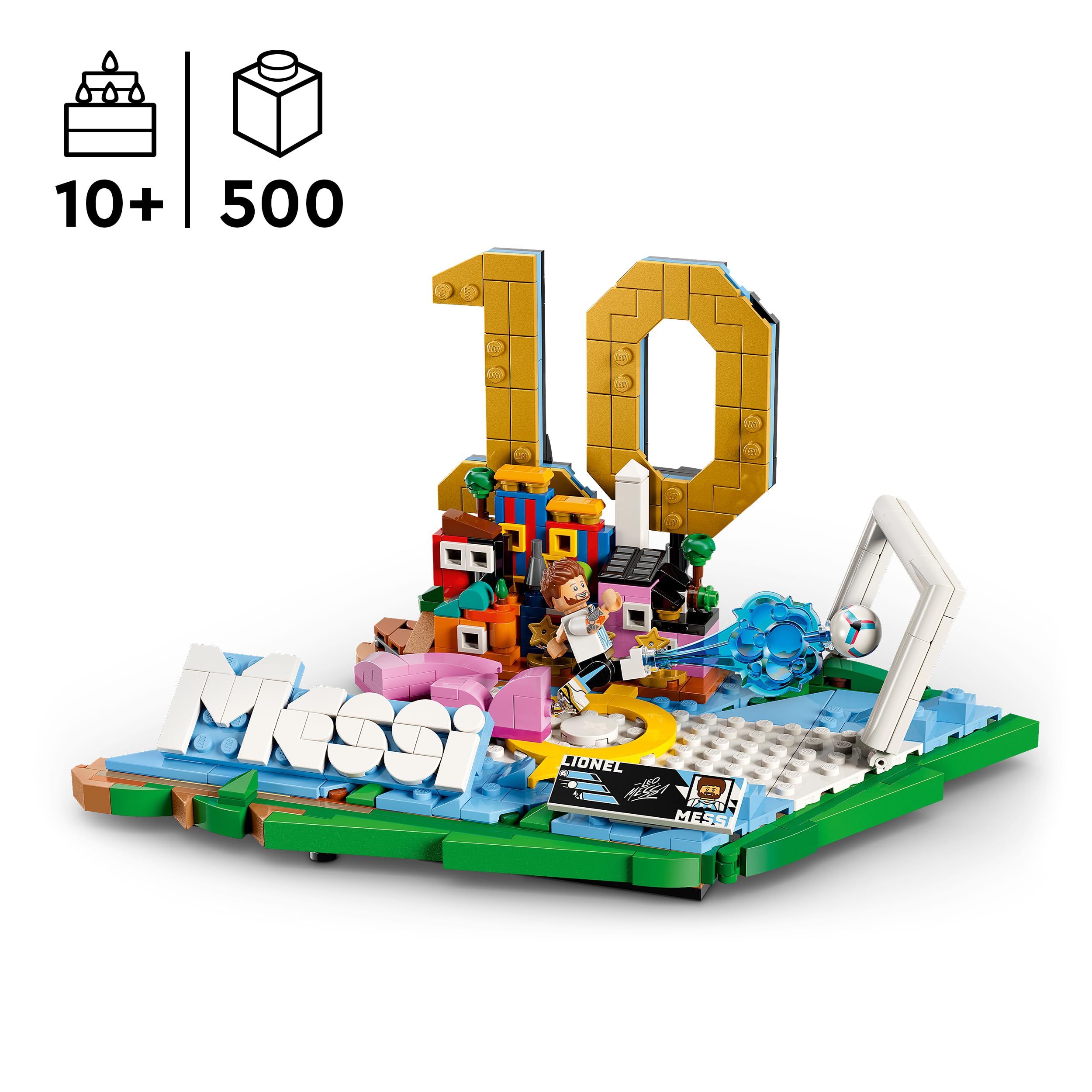 LEGO Editions Lionel Messi – Football Highlights Building Set | Model 43011 | Ages 10+ 2