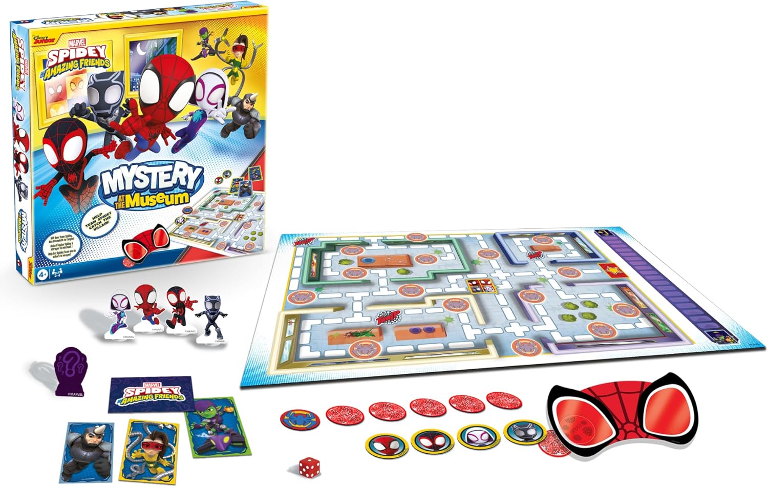 Disney Spidey and Friends Mystery at the Museum Board Game 5