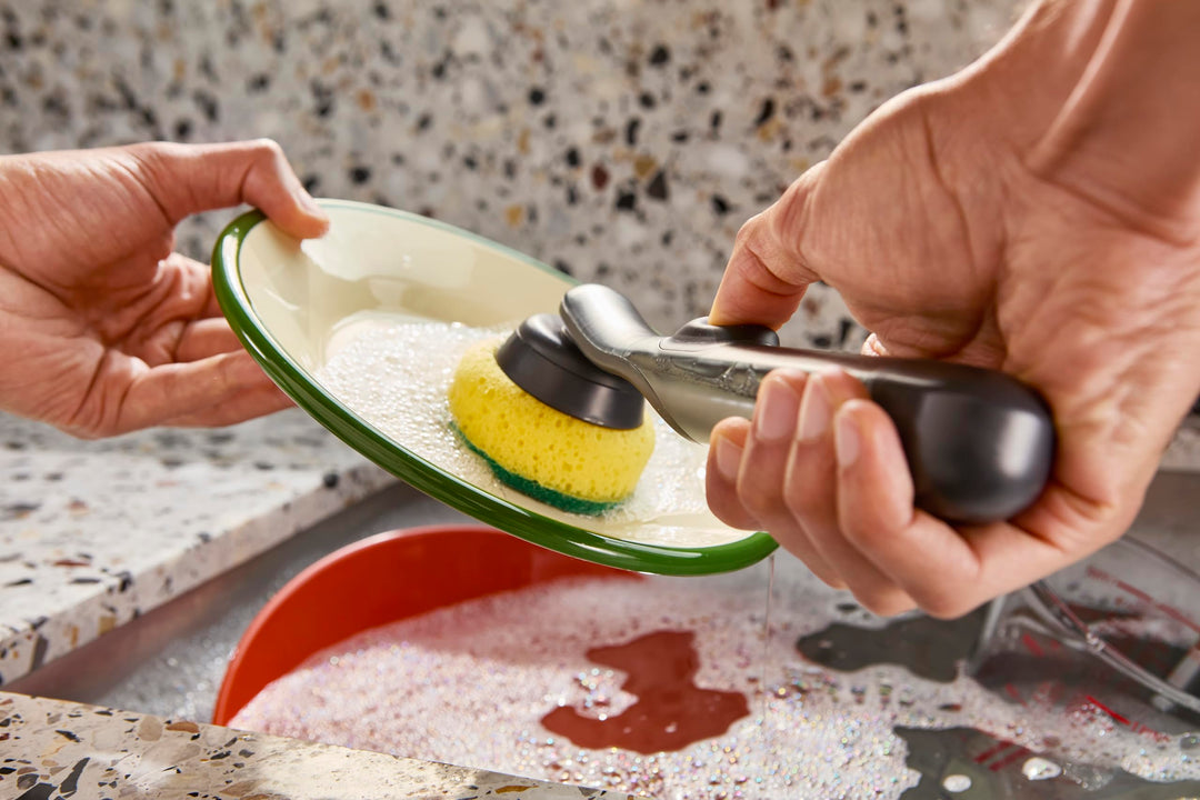 Joseph Joseph SinkTech Kitchen Sponge Replacement Heads - Pack of 2, Yellow