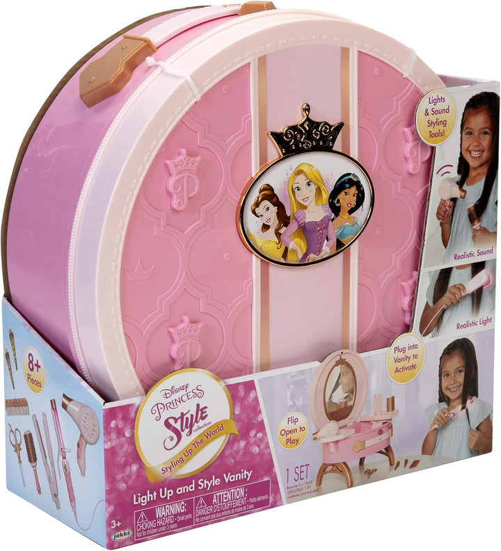 Disney Princess Style Collection - Disney Princess Light Up & Style Vanity (Model 12345)