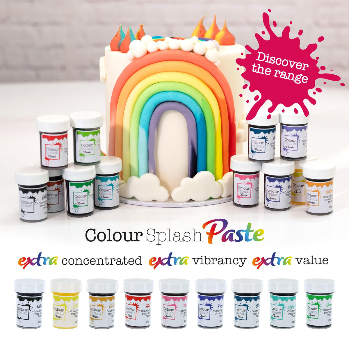Colour Splash Food Colouring Paste - Light Green, 25g